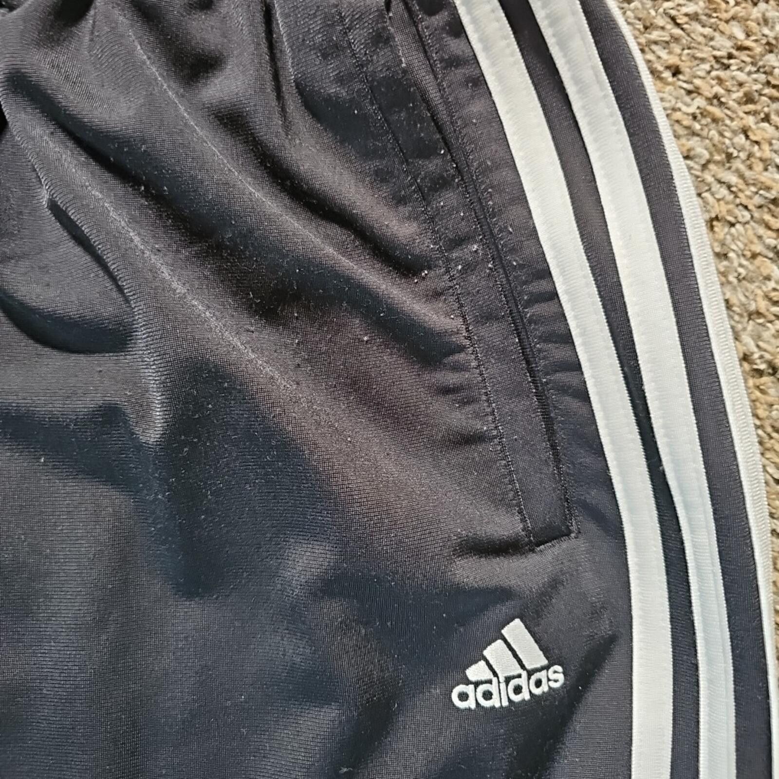 Adidas Adidas 2XL Snap Tear Away Track Basketball Pants Size US 40 / EU 56 - 2 Thumbnail