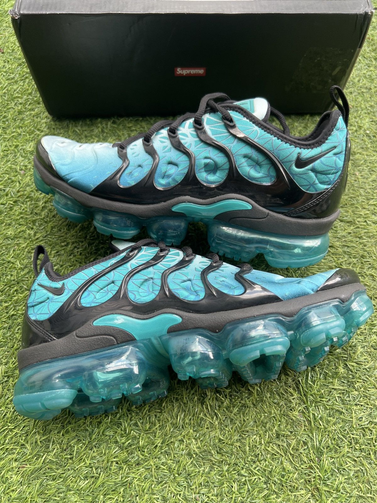 Nike 💦Nike Air VaporMax Plus Spirit Teal Men's - 924453-301 Size US 8.5 / EU 41-42 - 2 Thumbnail