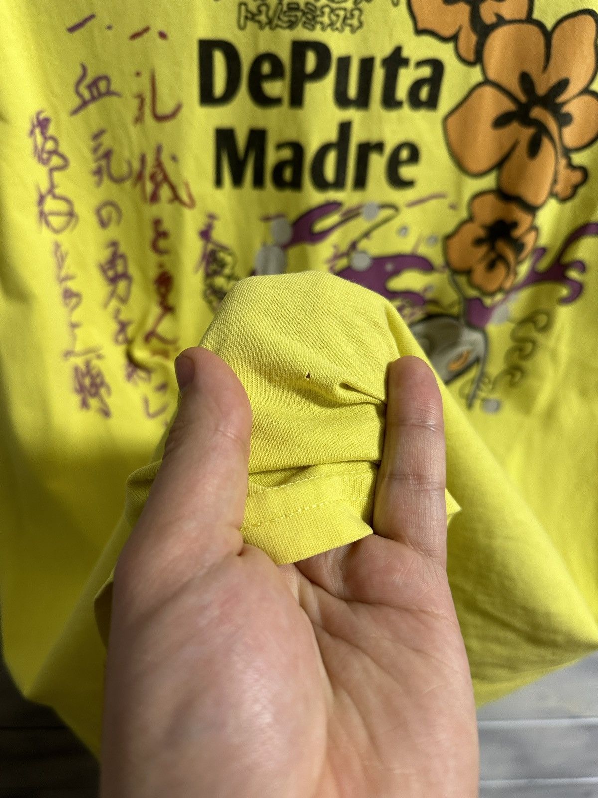 Japanese Brand Vintage Y2K “De Puta Madre” 69 T-Shirt Sesanta y Nueve Carp Size US L / EU 52-54 / 3 - 12 Thumbnail
