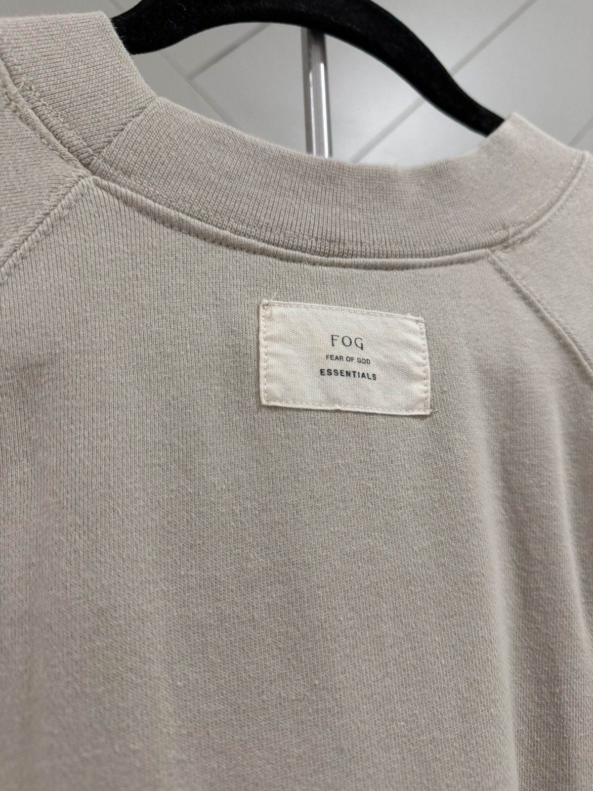 Fear of God Fear Of God Essentials Crewneck - medium M beige Size US M / EU 48-50 / 2 - 3 Thumbnail
