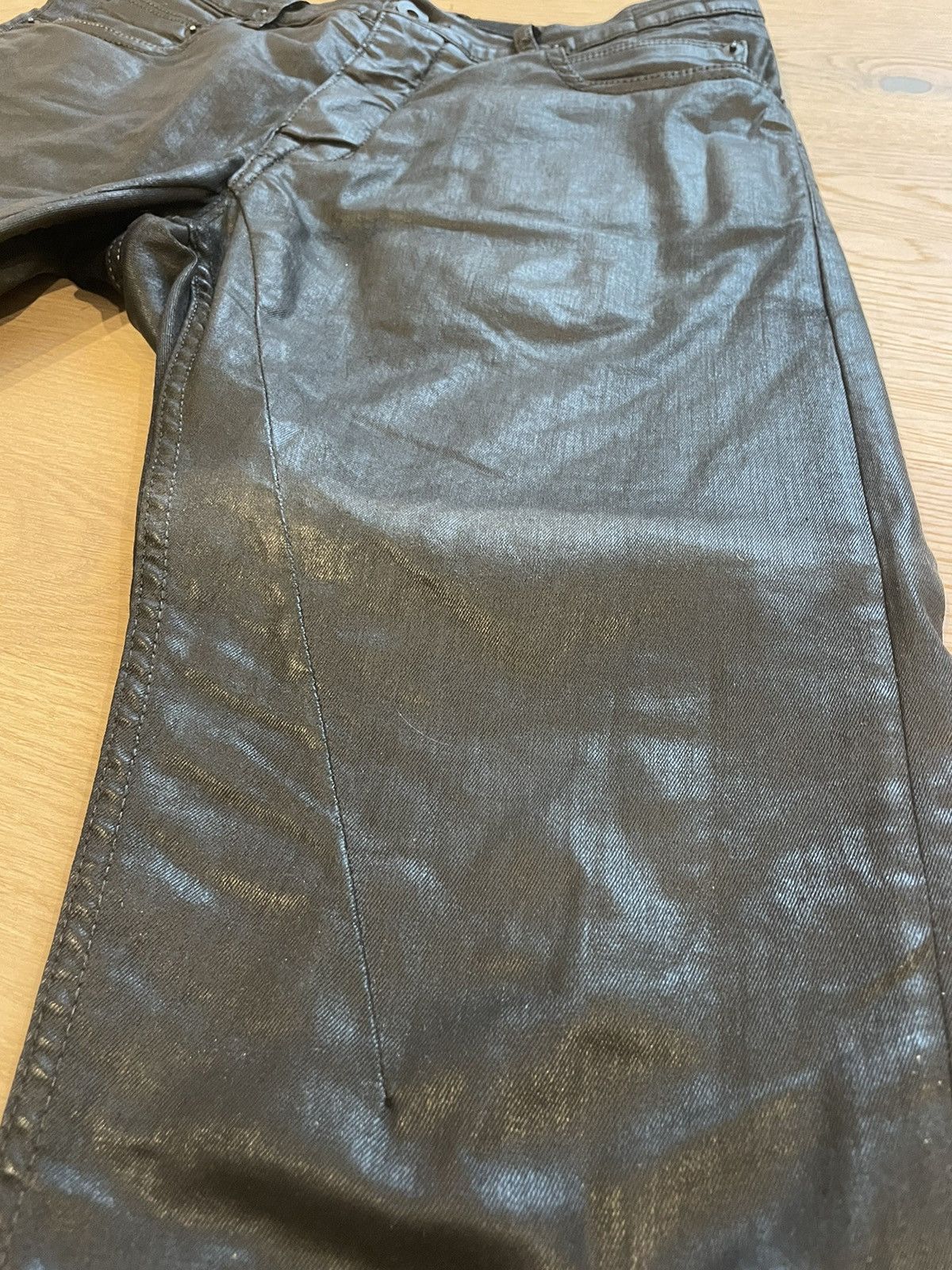 Rick Owens × Rick Owens Drkshdw Rick Owens waxed jeans Size US 31 - 5 Thumbnail