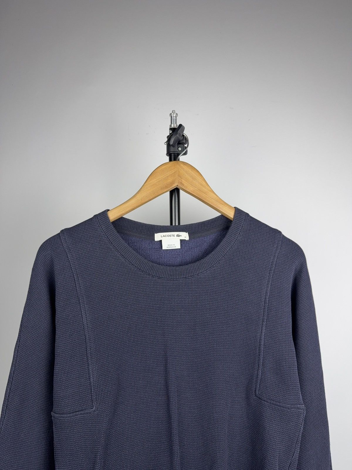 Lacoste Luxury 00s Lacoste Navy Knit Long Sleeve Dress Size S / US 4 / IT 40 - 2 Thumbnail