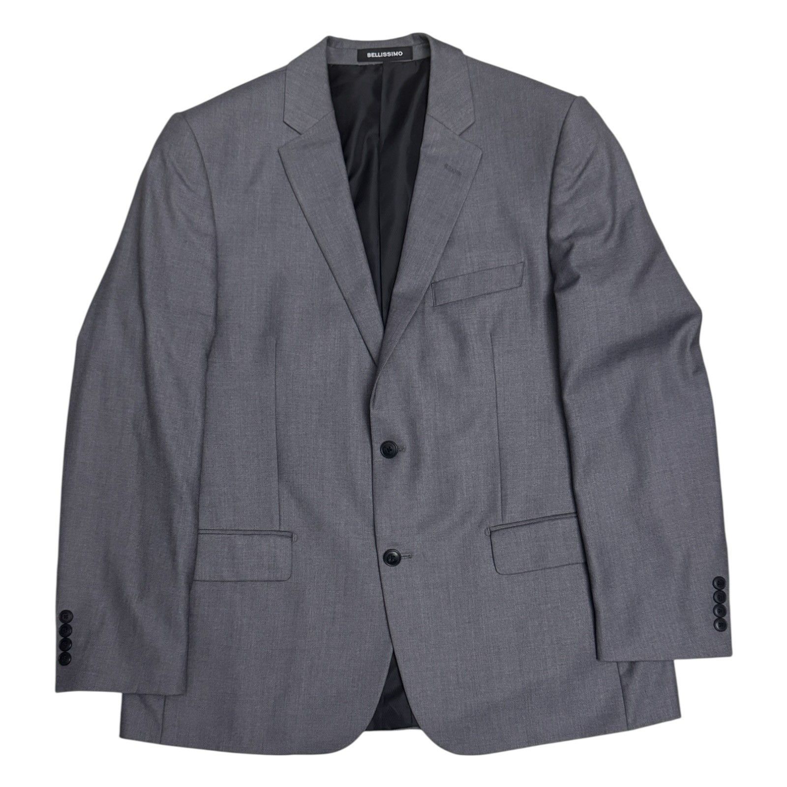 Other BELLISSIMO 2-Piece Blazer Jacket Business SUIT 44R Large Size 44R - 2 Thumbnail