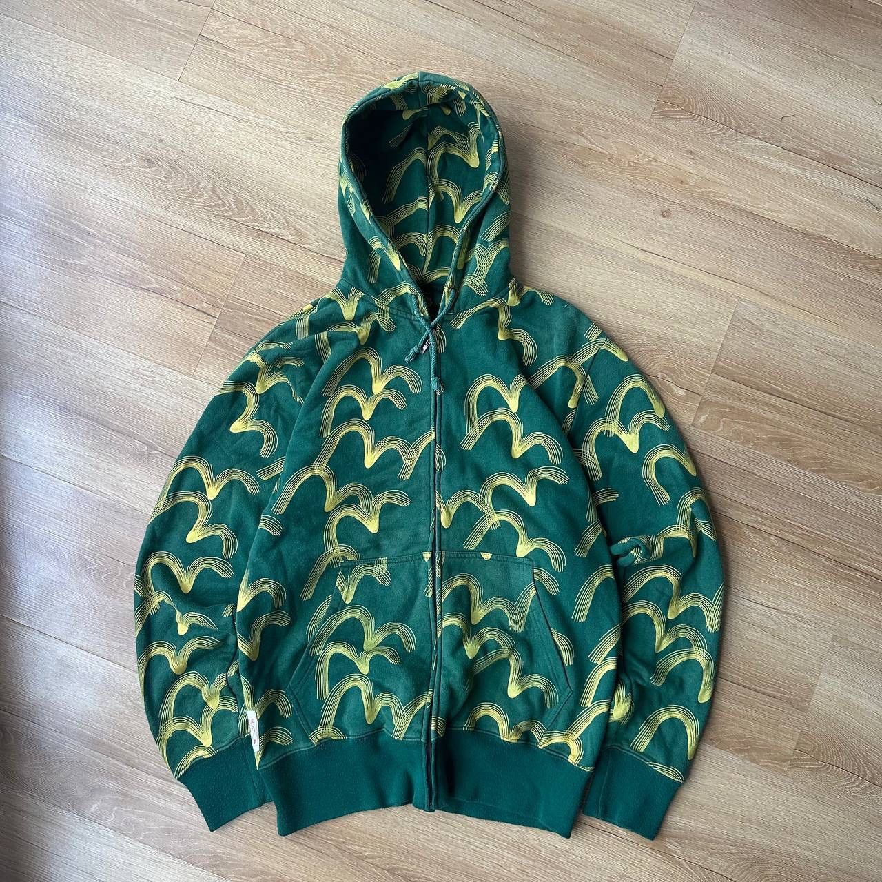 Evisu Evisu MultiLogo Zip Hoodie Size US XL / EU 56 / 4 - 4 Thumbnail