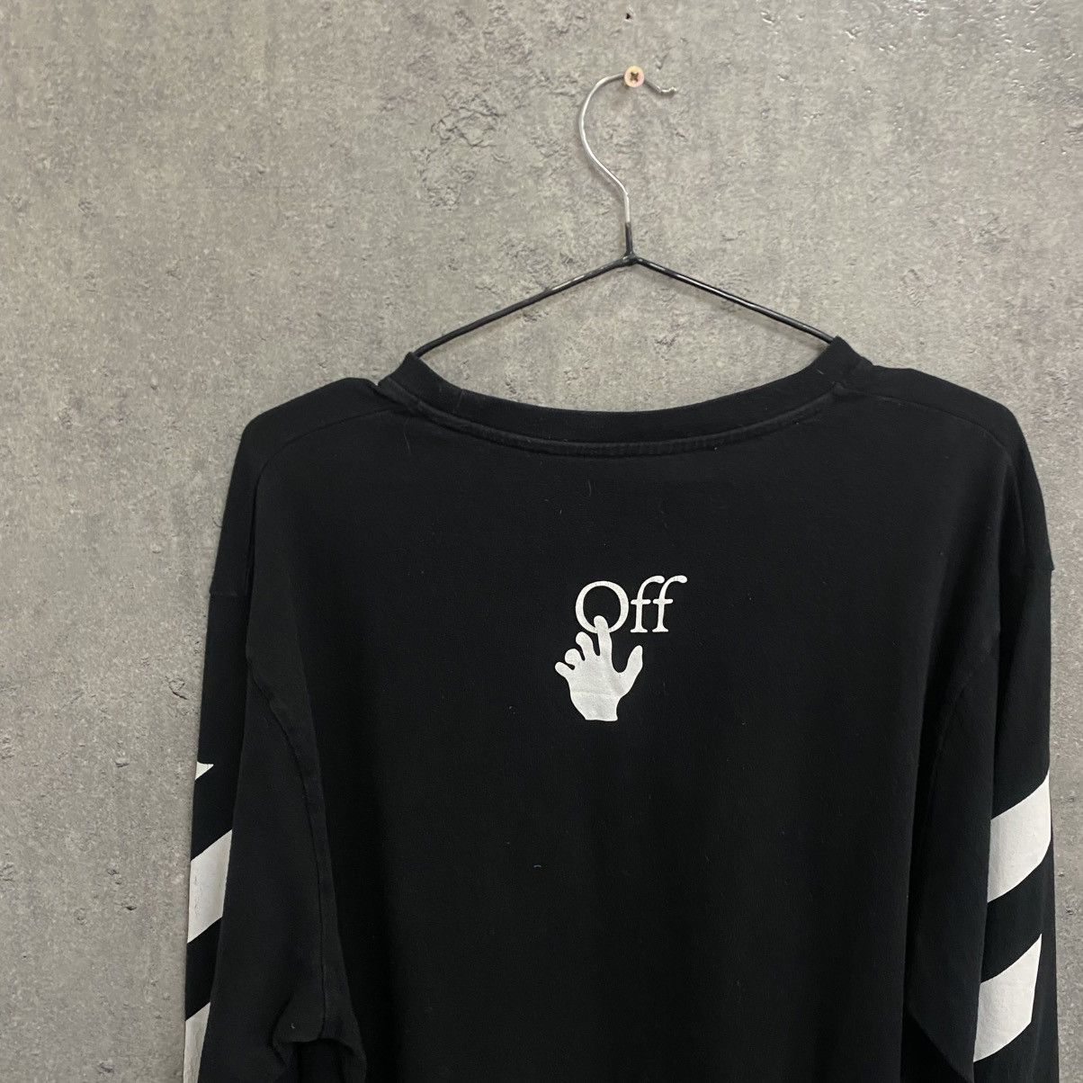 Off-White Off White Caravaggio Long Sleeve T-Shirt Size US XL / EU 56 / 4 - 7 Thumbnail