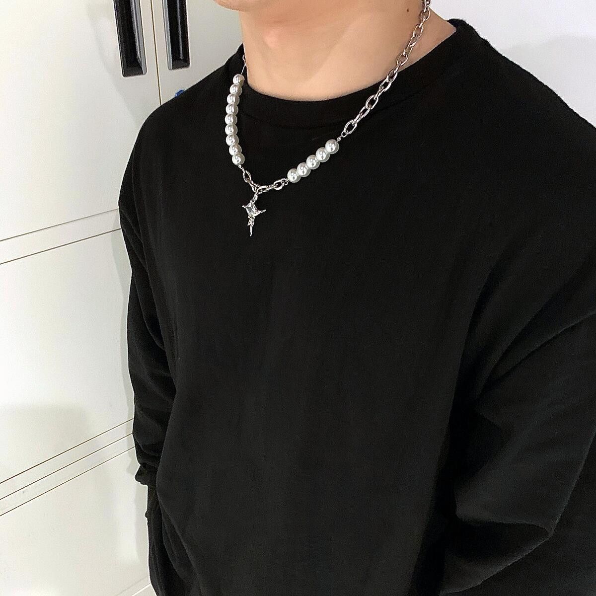 Other Zircon Cross Pendant Necklace Size ONE SIZE - 4 Thumbnail