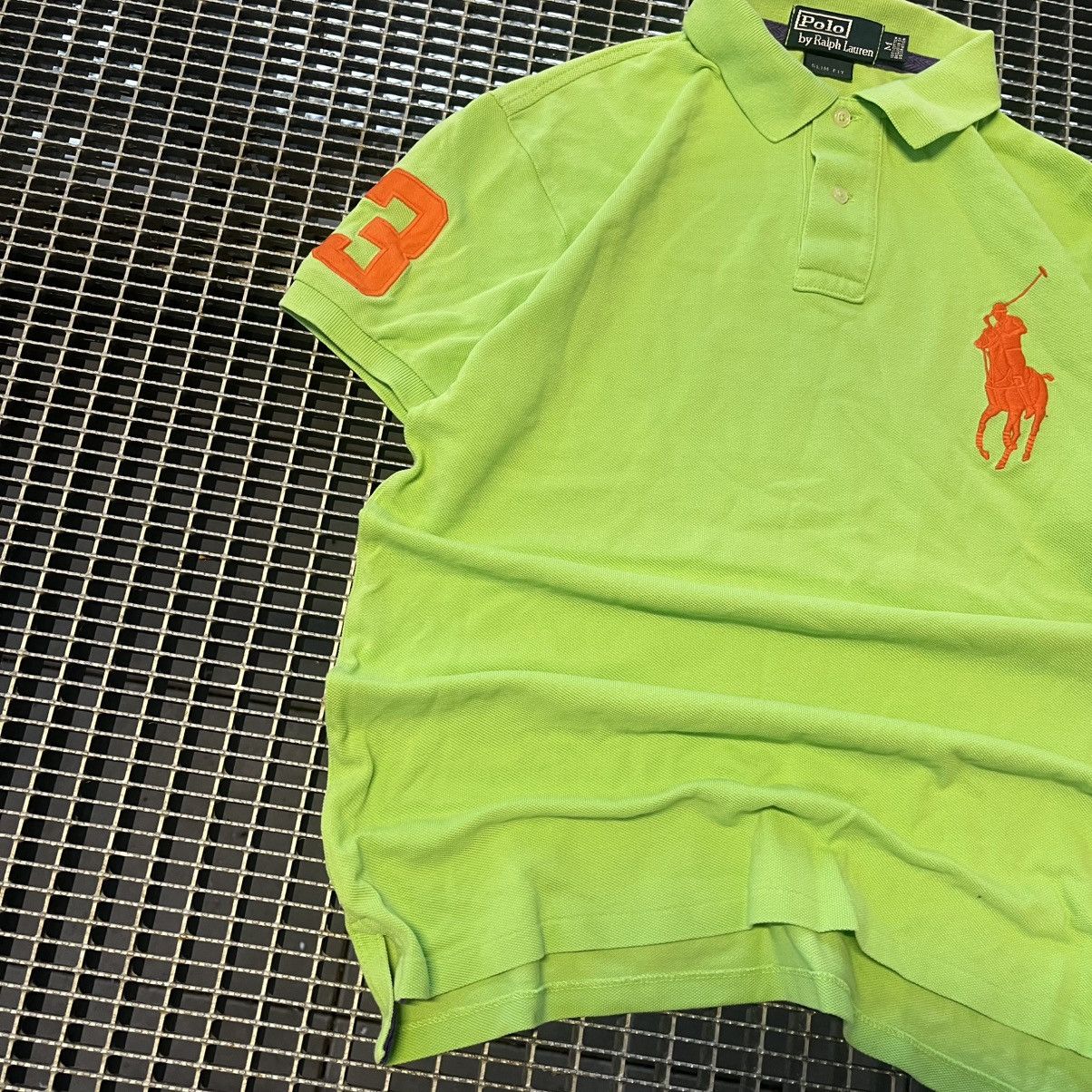 Polo Ralph Lauren Vintage Polo Ralph Lauren Rugby Shirt Big Pony Chief Keef Size US M / EU 48-50 / 2 - 3 Thumbnail