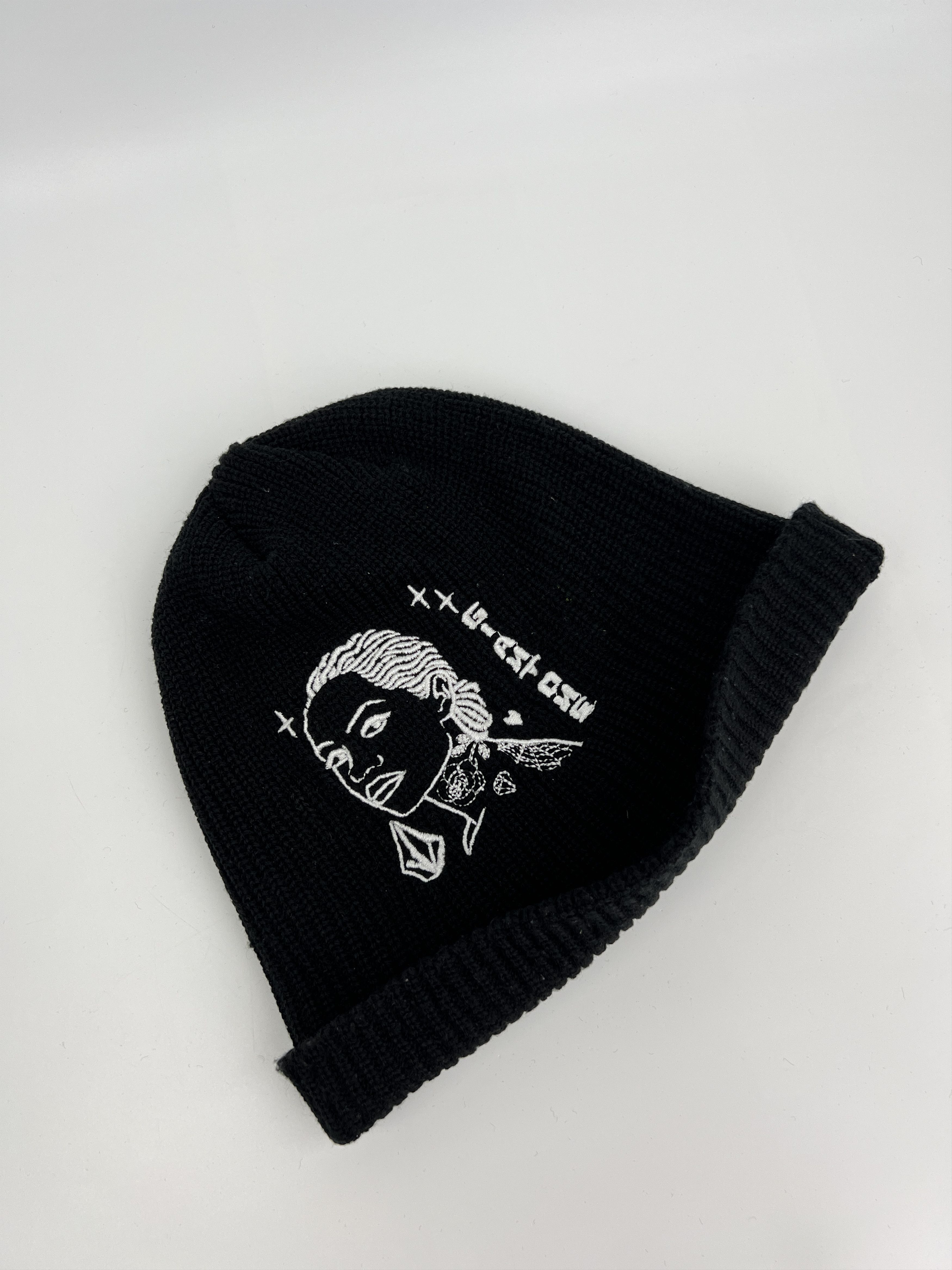 Volcom Y2K Volcom Embroidered Beanie Hat Snowboarding Size ONE SIZE - 3 Thumbnail