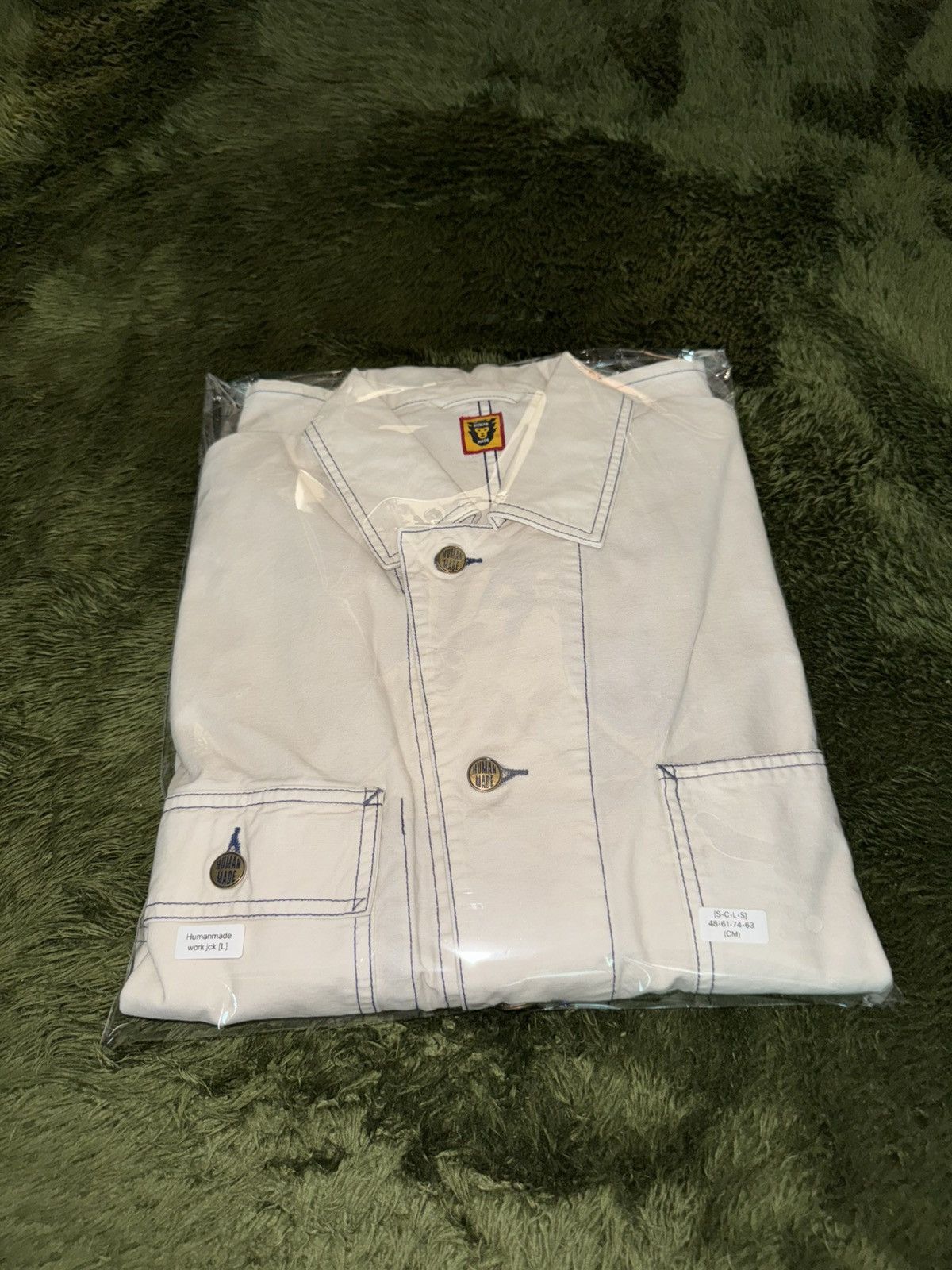 Human Made [L] Human Made Garment-Dyed Coverall Jacket (Made in Japan) Size US L / EU 52-54 / 3 - 10 Thumbnail