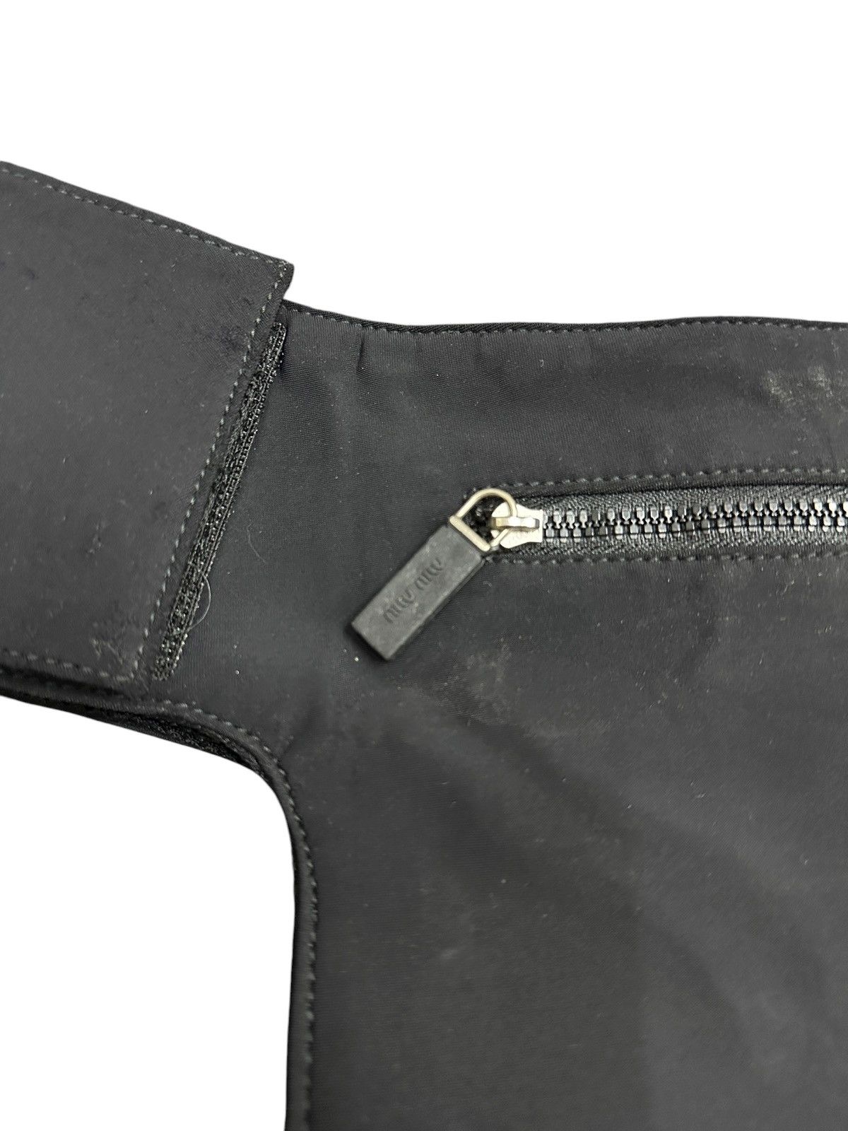 Miu Miu Vintage MIU MIU 1999 Iconic Belt Bag Riri Zipper Prada Size ONE SIZE - 3 Thumbnail