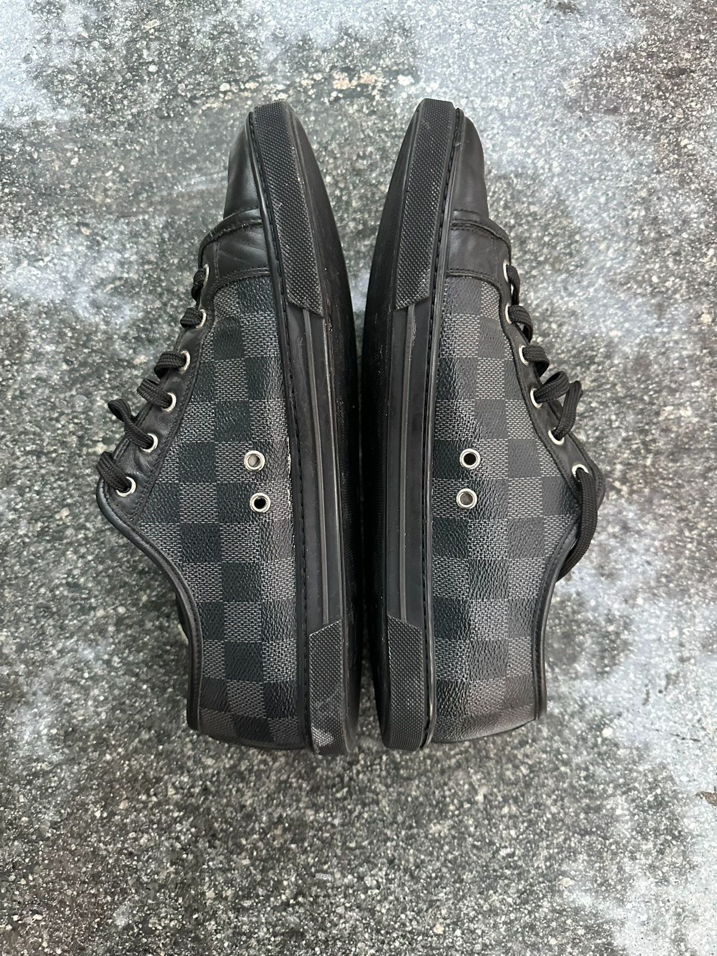 Louis Vuitton LV Monogram Checkerboard Sneakers Size US 7.5 / EU 40-41 - 5 Thumbnail