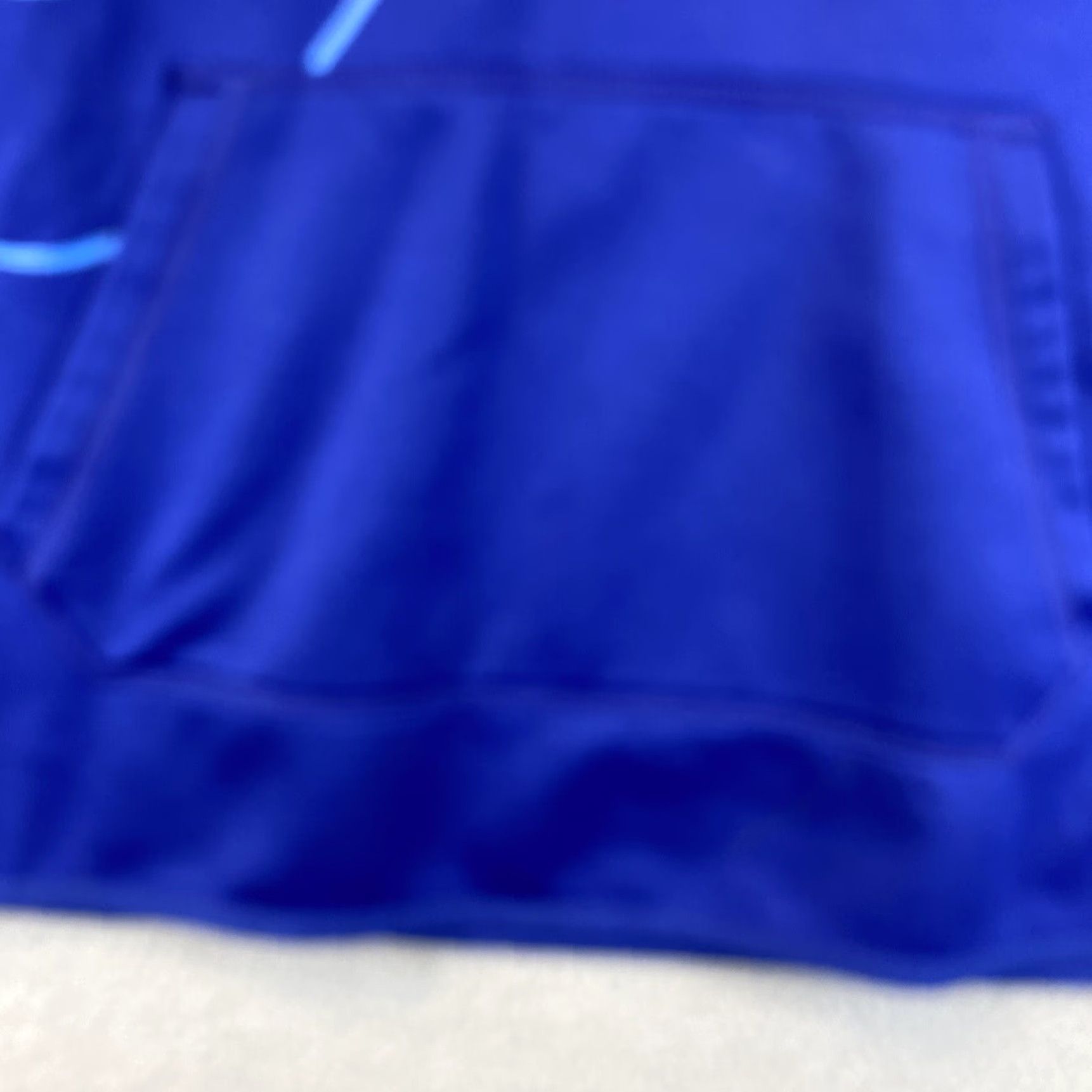 Nike Nike Hoodie Blue Logo Dri-Fit Pullover Long Sleeve Women L 46-34 Size L / US 10 / IT 46 - 6 Thumbnail