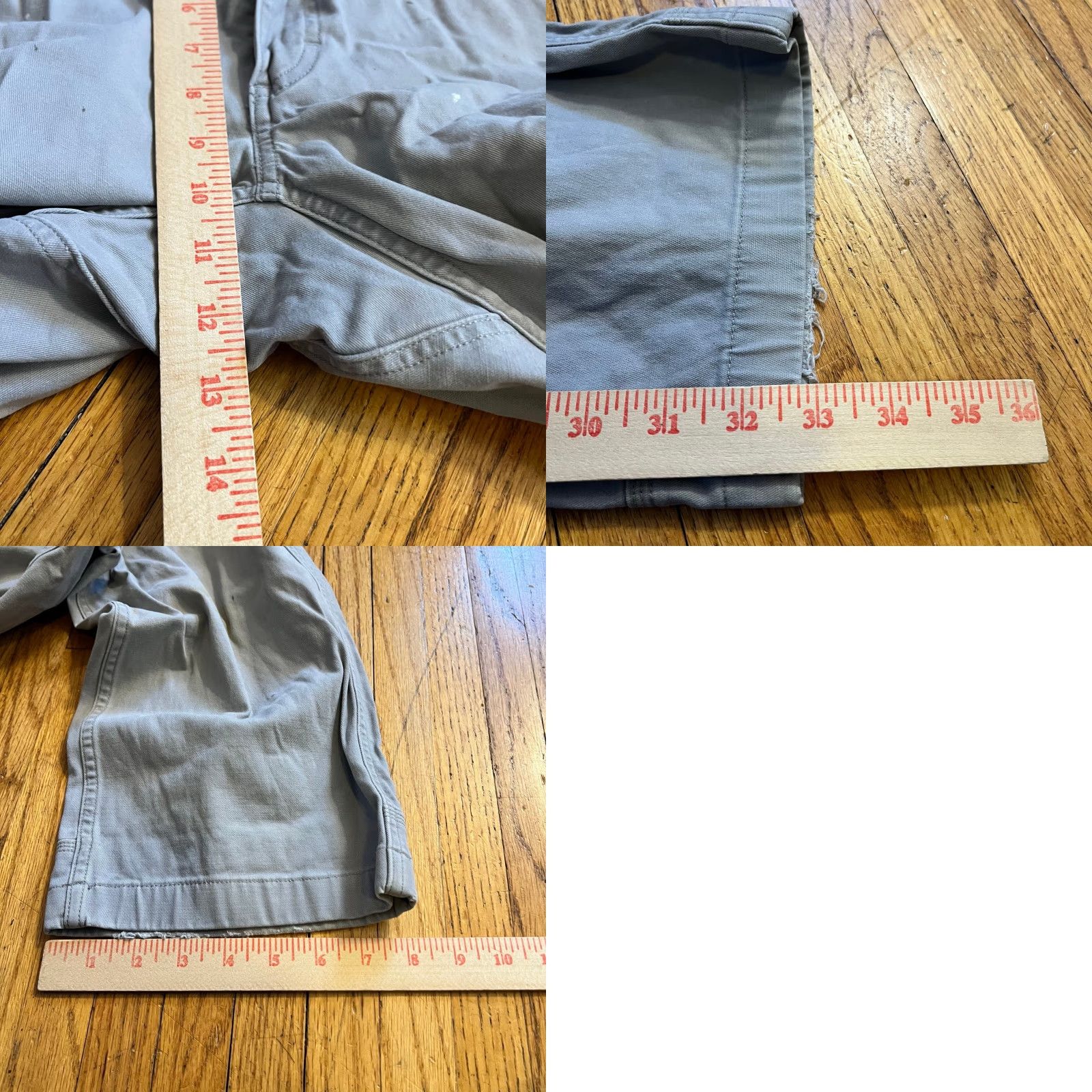 Duluth Trading Company DULUTH Trading Pants Mens 36 X34 Flex Ballroom Khakis Chino Gray Regular 36 Inseam 33 Mens Size US 36 / EU 52 - 9 Thumbnail