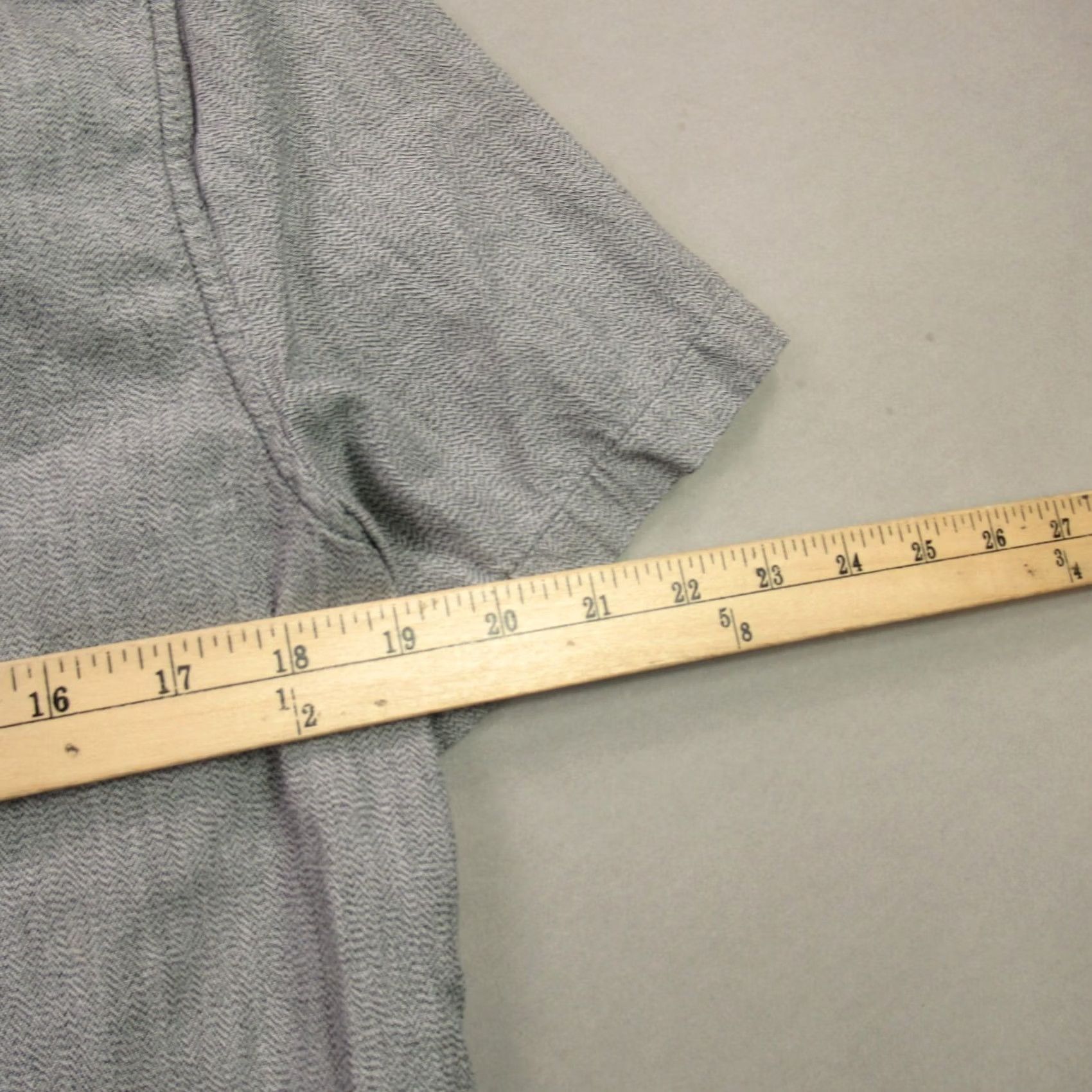 Lucky Brand Lucky Brand Shirt Mens Medium Short Sleeve Button Front Pocket Outdoors Gray Size US M / EU 48-50 / 2 - 6 Thumbnail