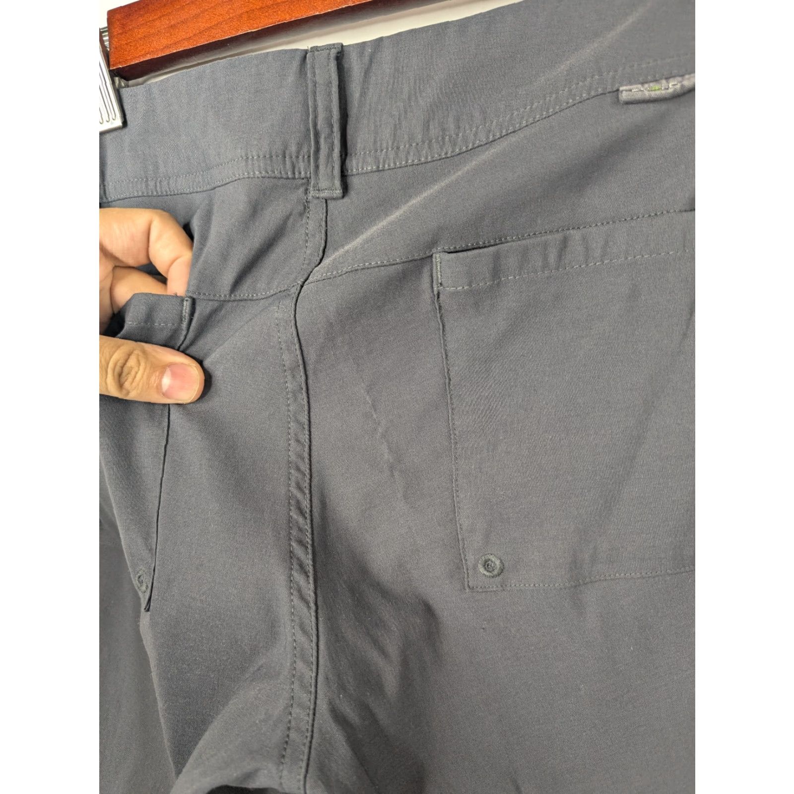 ExOfficio Exofficio Womens Moraine Cargo Pants Grey Size 2 Lightweight Hiking Outdoors Size 26" / US 2 / IT 38 - 5 Thumbnail