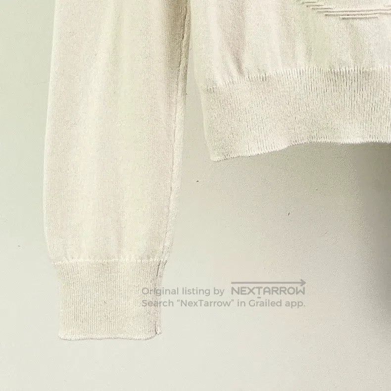 Hermes Hermes Beige Crew Neck Sweater Size XS / US 0-2 / IT 36-38 - 5 Thumbnail