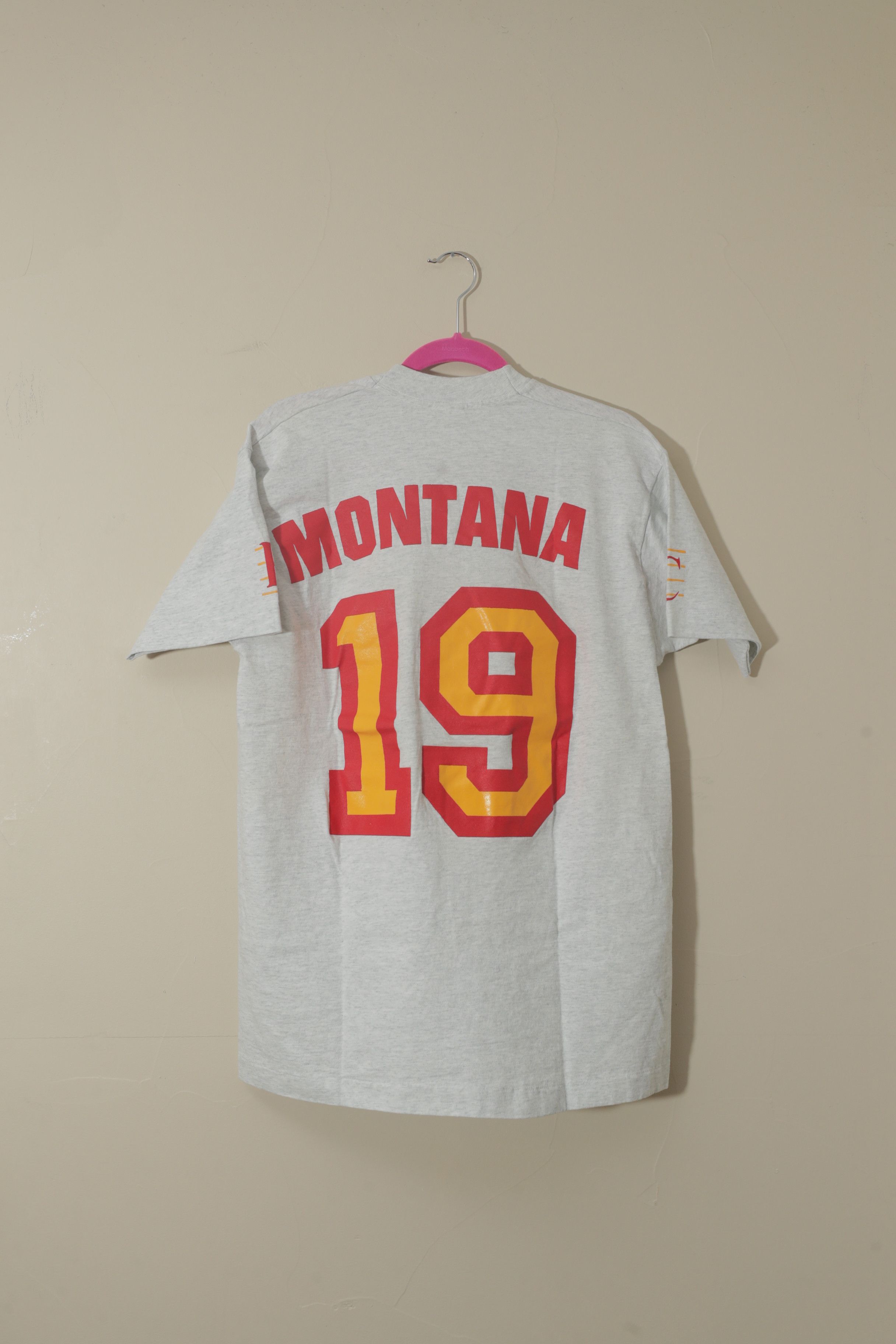 Fruit Of The Loom × Vintage Vintage Joe Montana Kansas City Chiefs Tee (L) Size US L / EU 52-54 / 3 - 2 Thumbnail