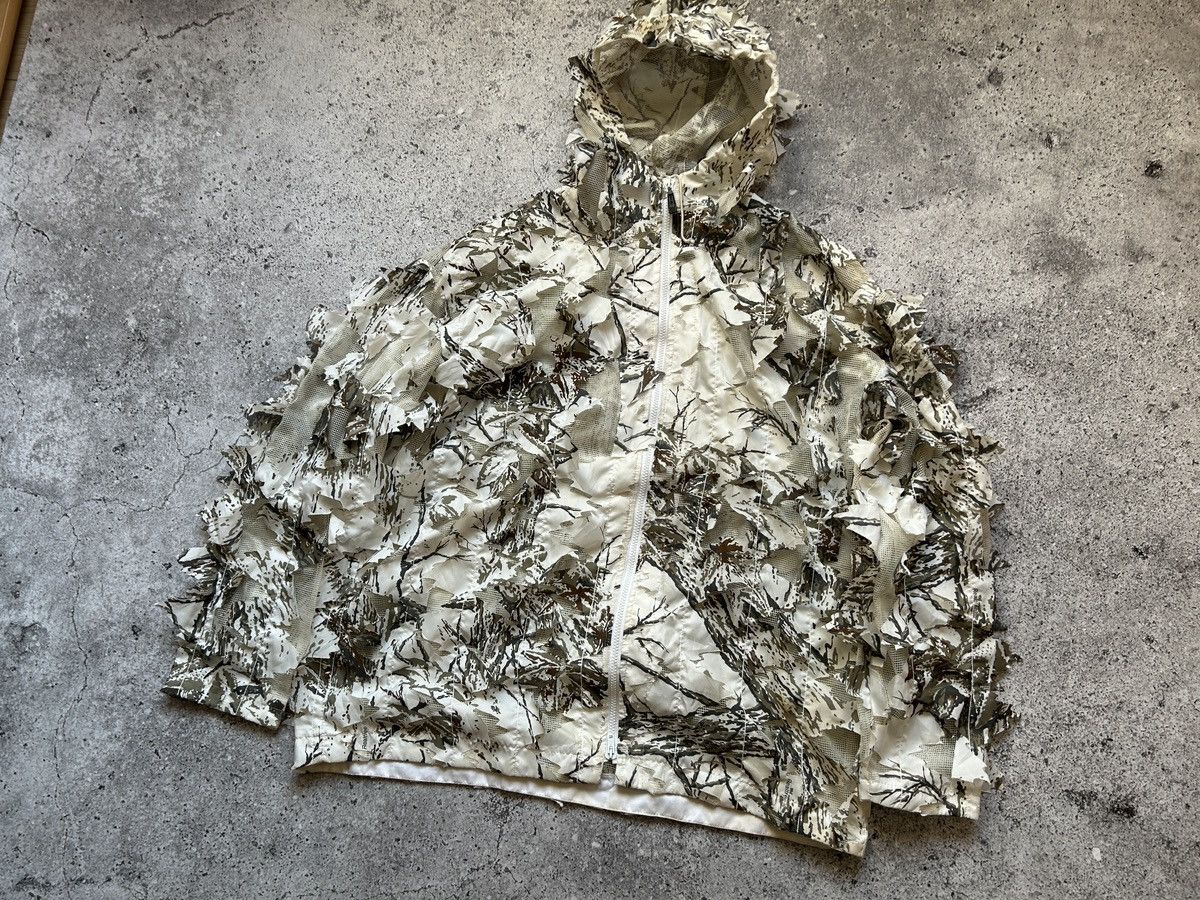 Fjallraven × Vintage Fjallraven Sample White camo jacket leaves vintage Size US M / EU 48-50 / 2 - 4 Thumbnail