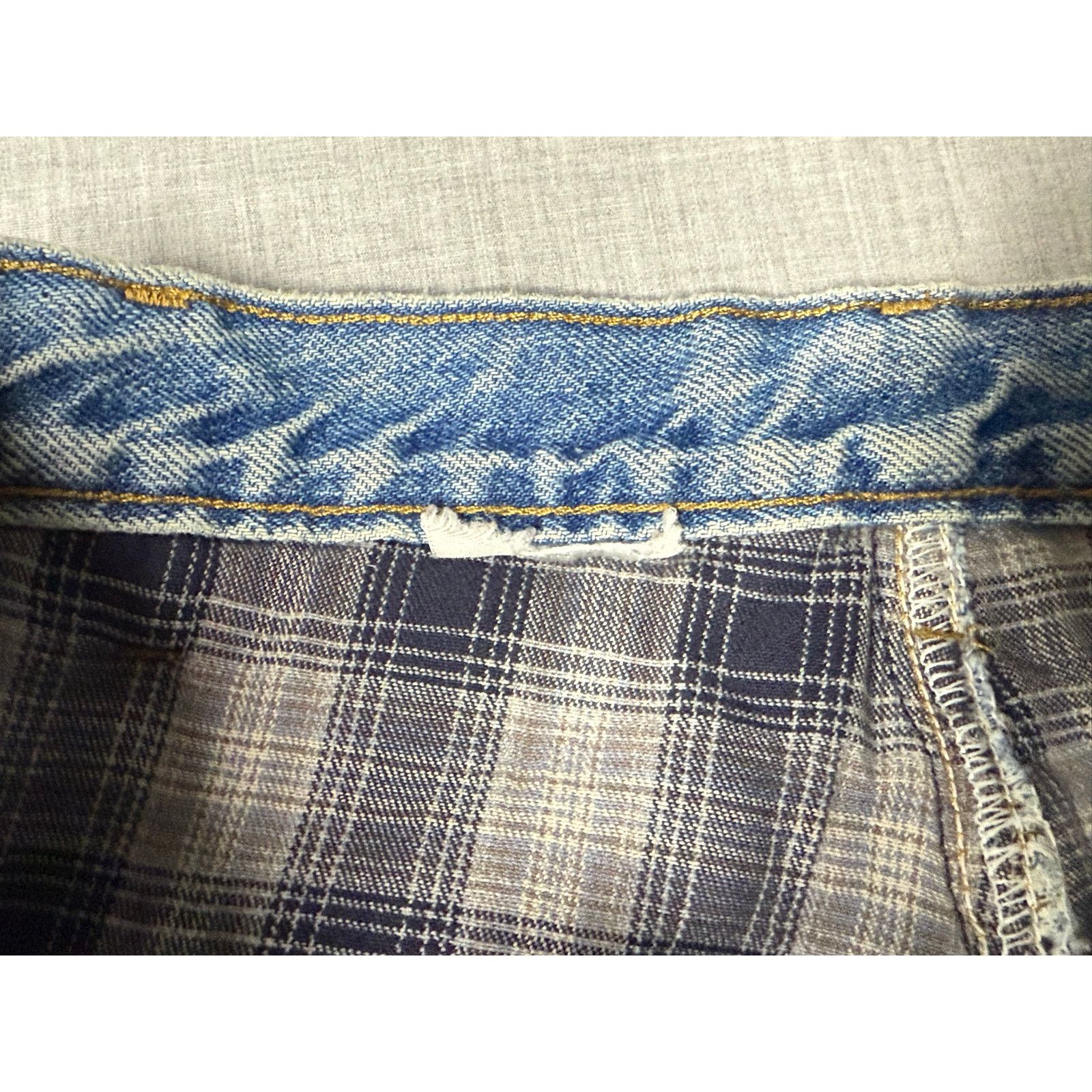 Carhartt Carhartt Flannel Lined Heavyweight Carpenter Jeans 35x30 Size US 35 - 6 Thumbnail