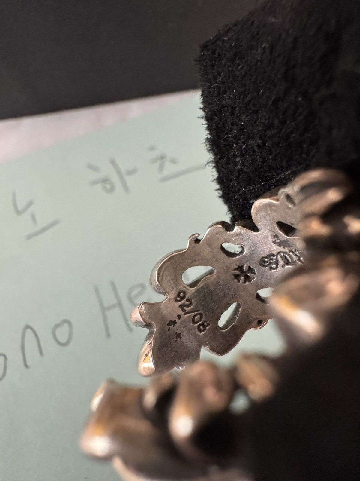 Chrome Hearts CHROME HEARTS DOUBLE FLORAL RING US 6 size Size ONE SIZE - 4 Thumbnail