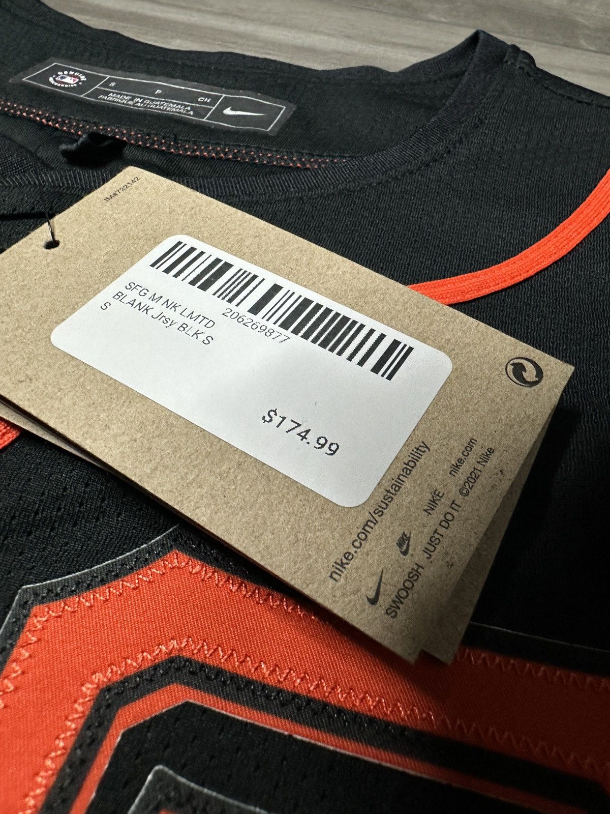 Giant Giants Baseball Jersey Size US S / EU 44-46 / 1 - 3 Thumbnail