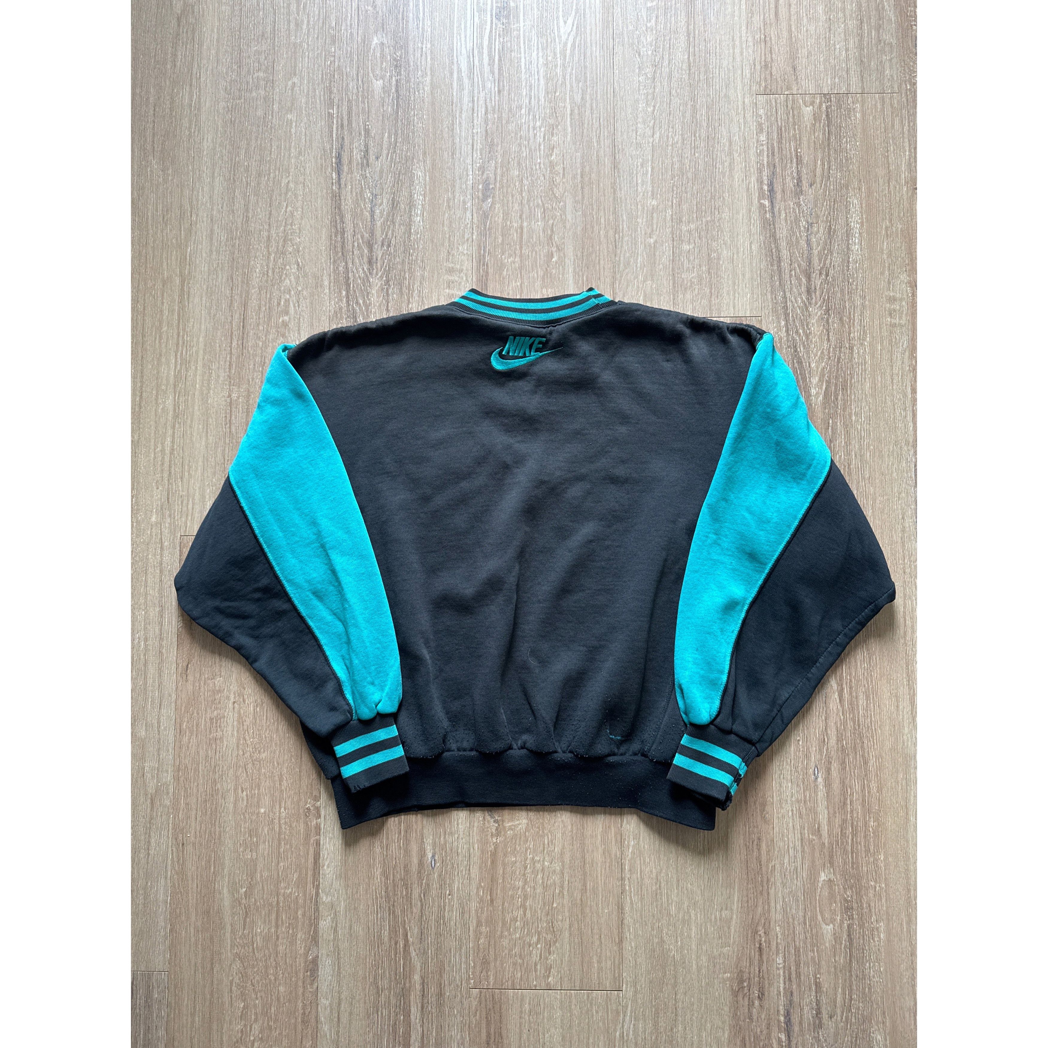 Nike Vintage 80s Nike Air Force Sweatshirt Size US L / EU 52-54 / 3 - 7 Thumbnail