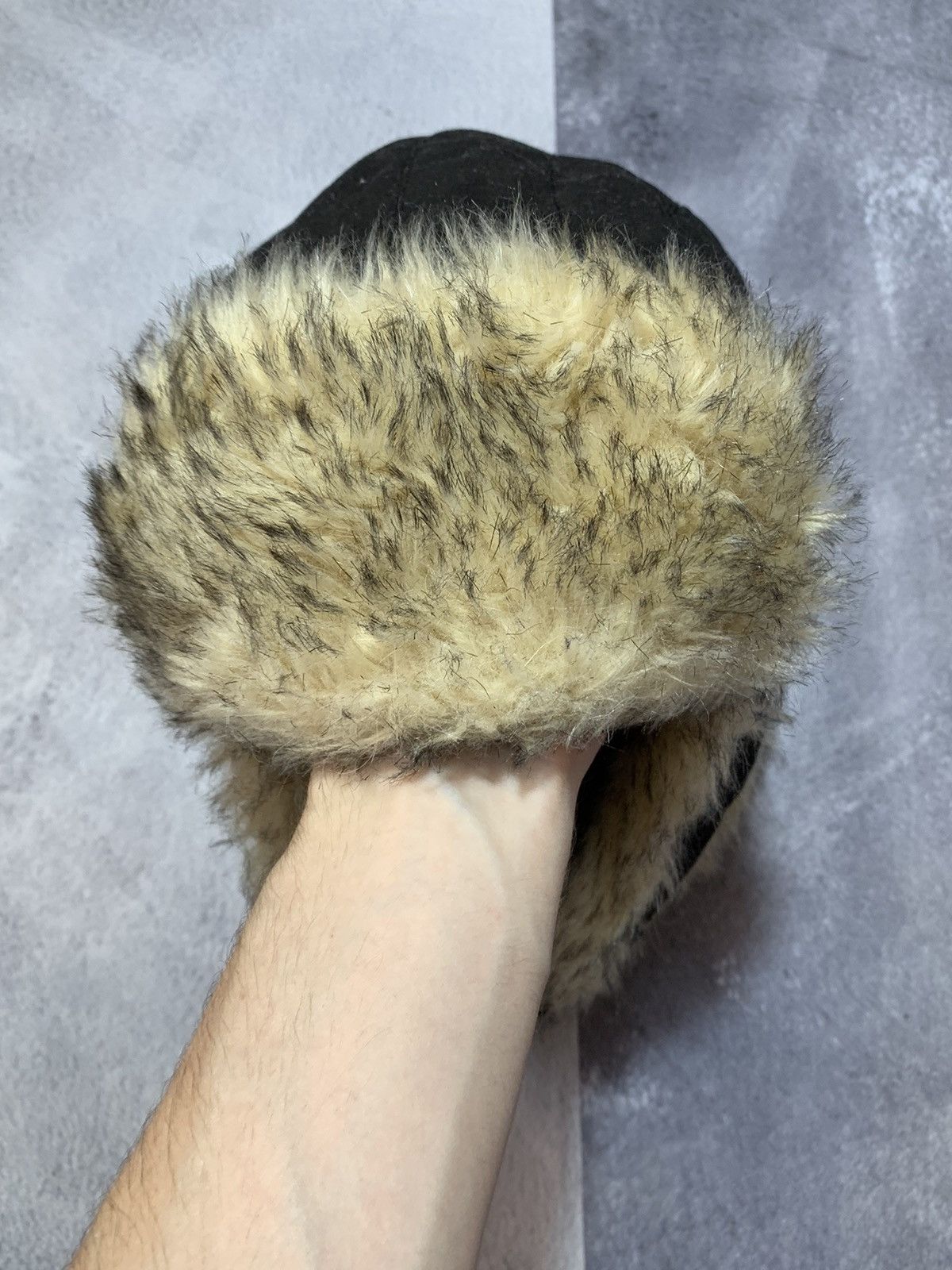 Japanese Brand × Vintage Vintage Y2K Ushanka Trapper faux fur hat streetwear Size ONE SIZE - 1 Thumbnail