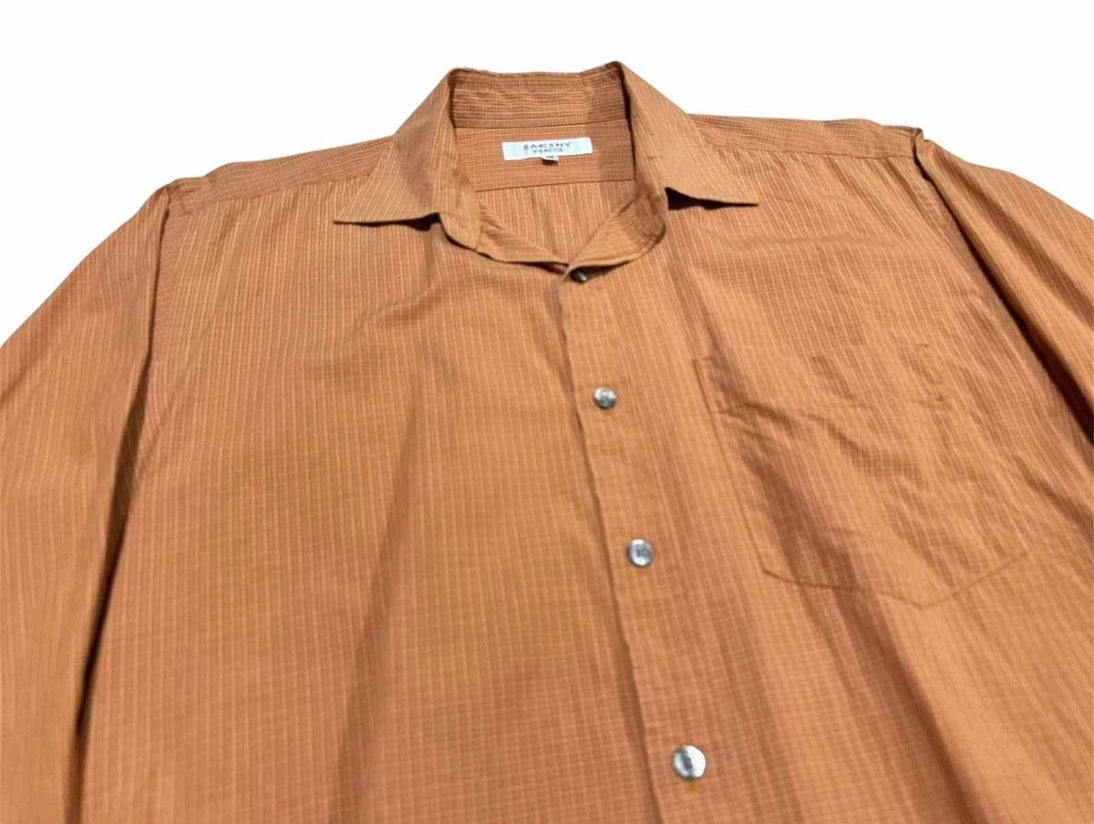 🔥Nice Vintage Sacsny Y’Saccs Yohji Yamamoto Shirt Ls Grid