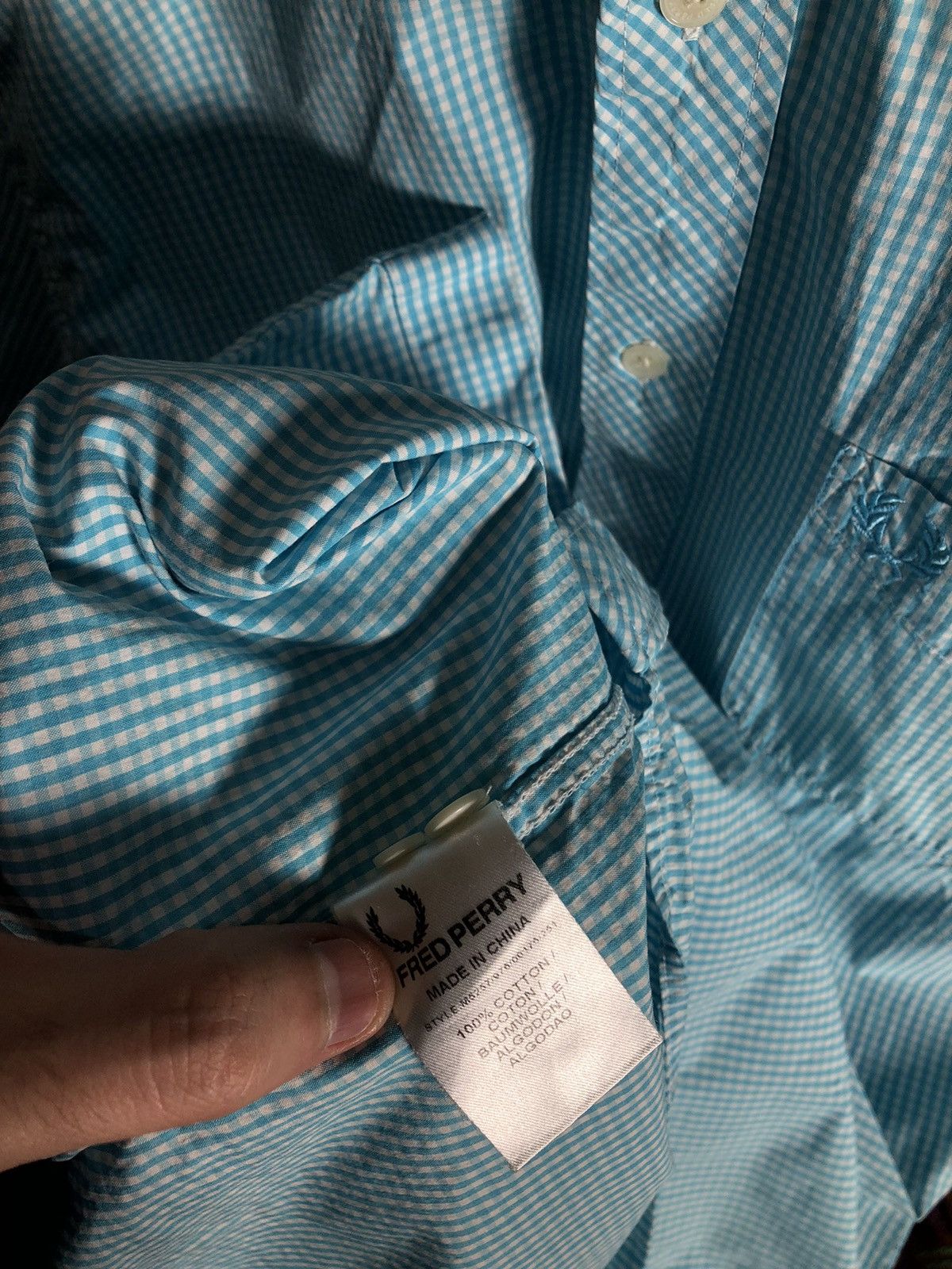 Fred Perry VINTAGE FRED PERRY CLASSIC DESIGNER CASUAL SHIRT DELUX Y2K Size US L / EU 52-54 / 3 - 4 Thumbnail