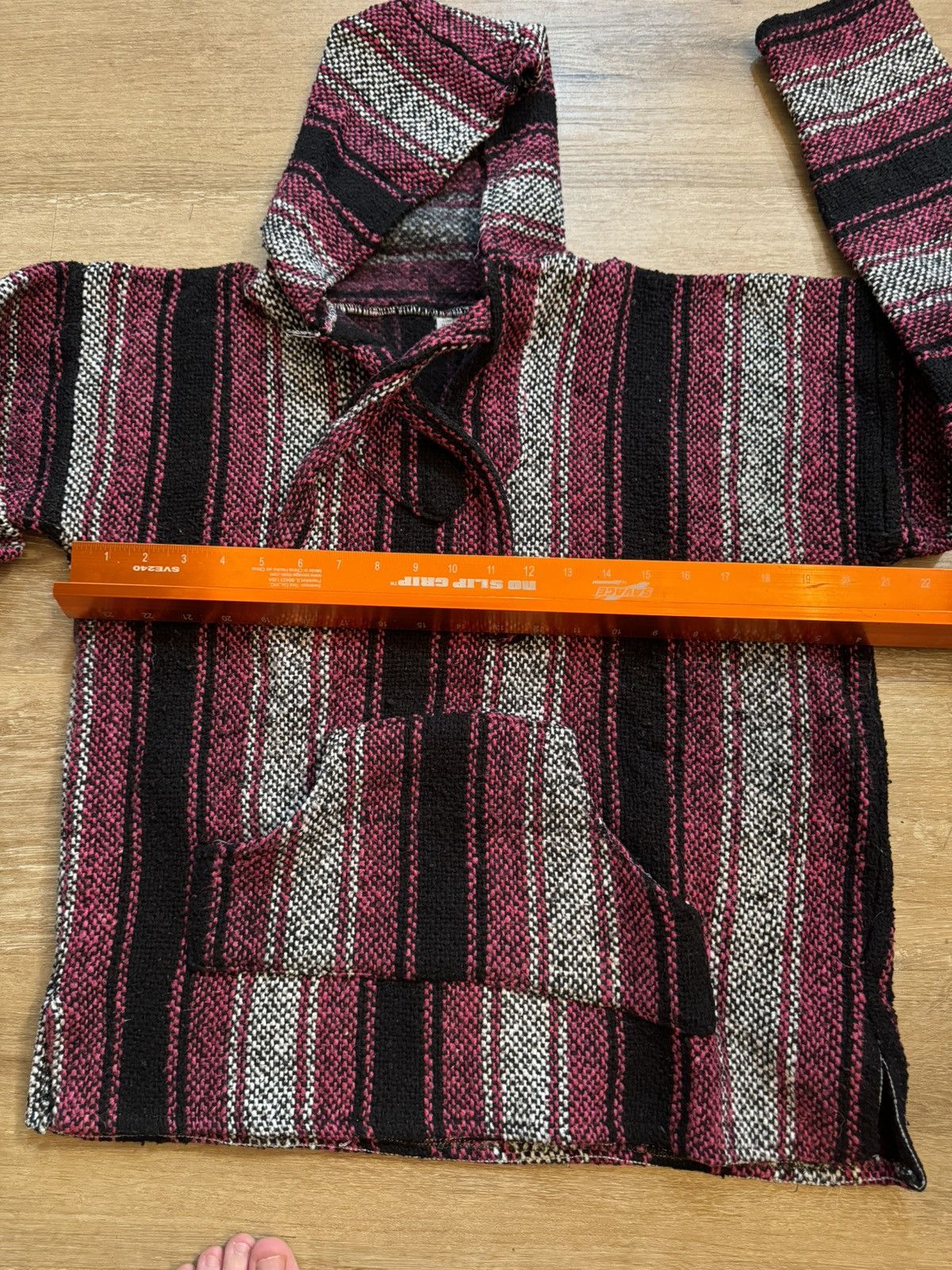 Heimat Textil Vintage 90s Mexican Drug Rug KAPITAL Style The Dude Pullover Size US M / EU 48-50 / 2 - 12 Thumbnail