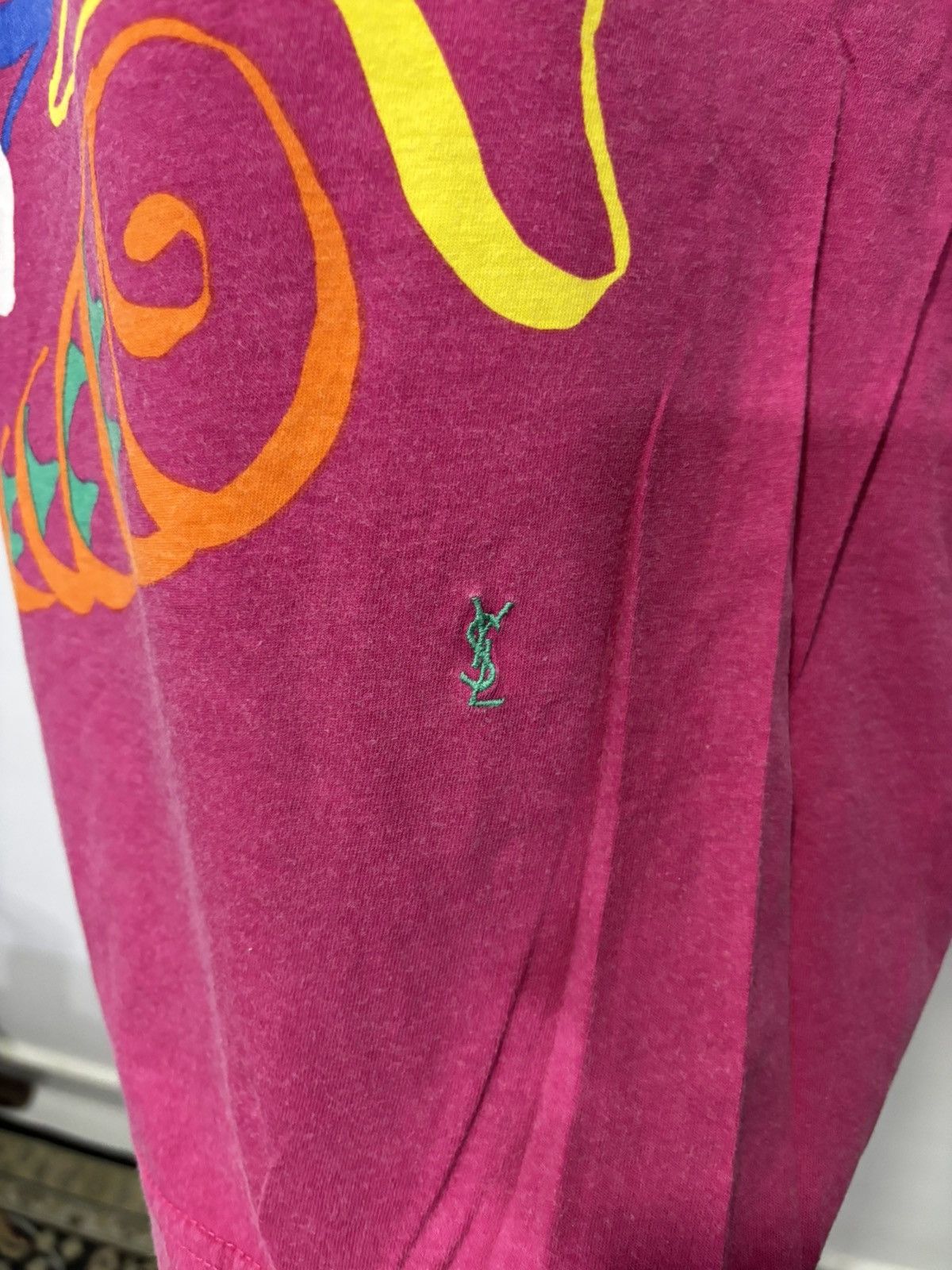 Yves Saint Laurent YSL Yves Saint Laurent Tshirt Size US L / EU 52-54 / 3 - 4 Thumbnail
