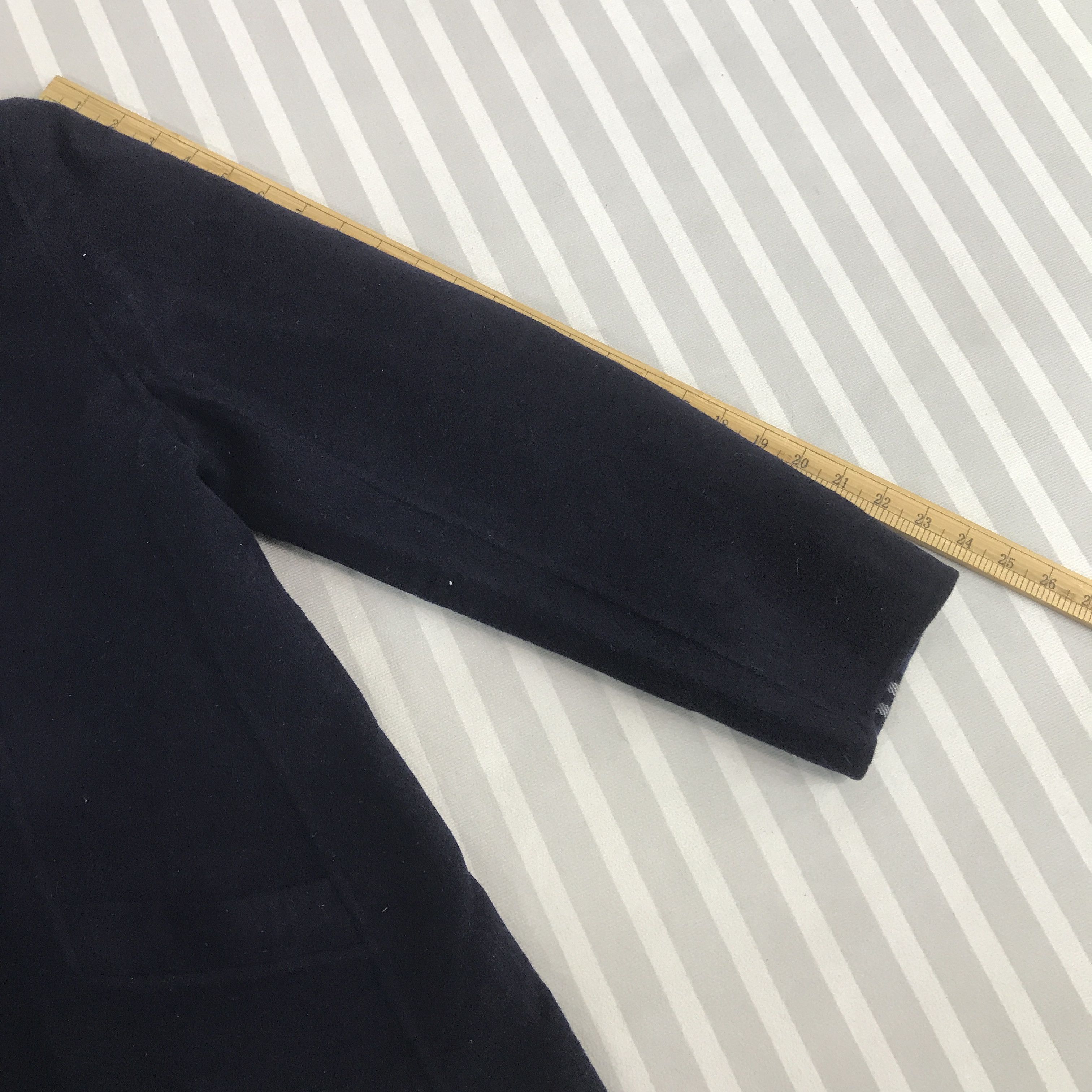 Burberry × Vintage Vintage Burberry Wool zipper Jacket Size US L / EU 52-54 / 3 - 6 Thumbnail