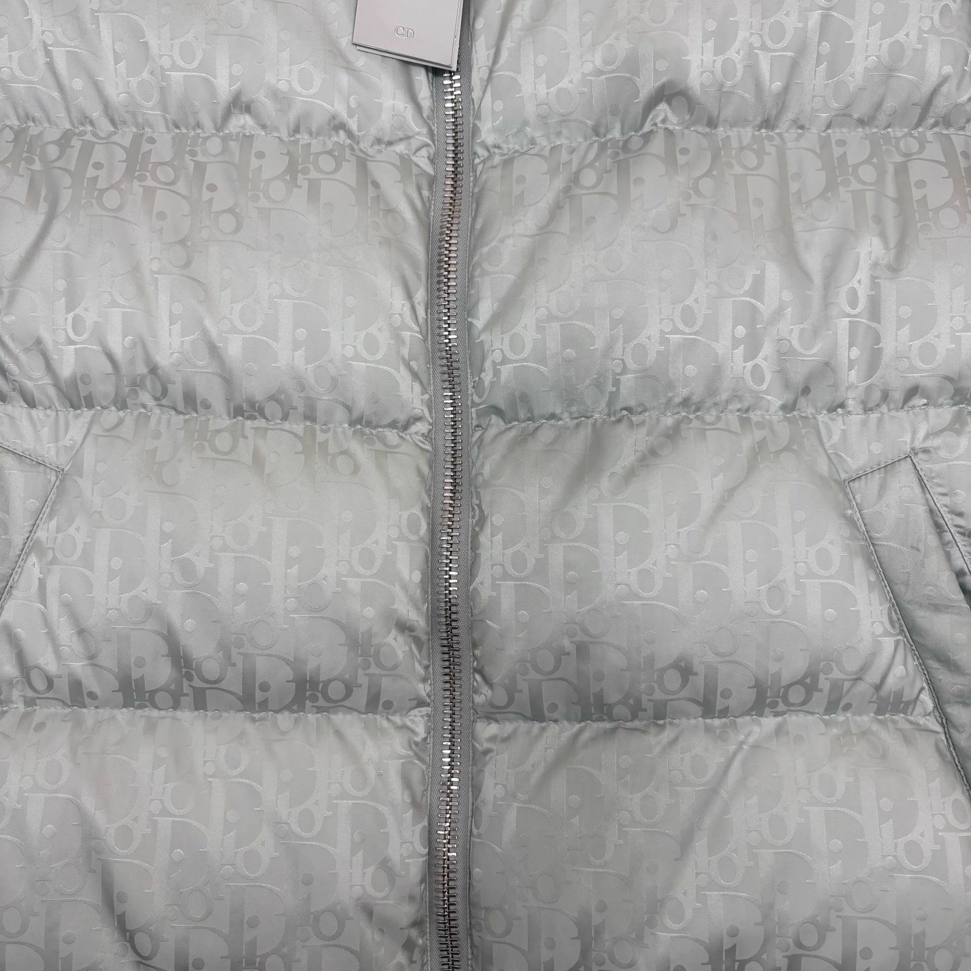 Dior Dior Stand Collar All Over Logo Down Jacket Size 46 Size US S / EU 44-46 / 1 - 4 Thumbnail