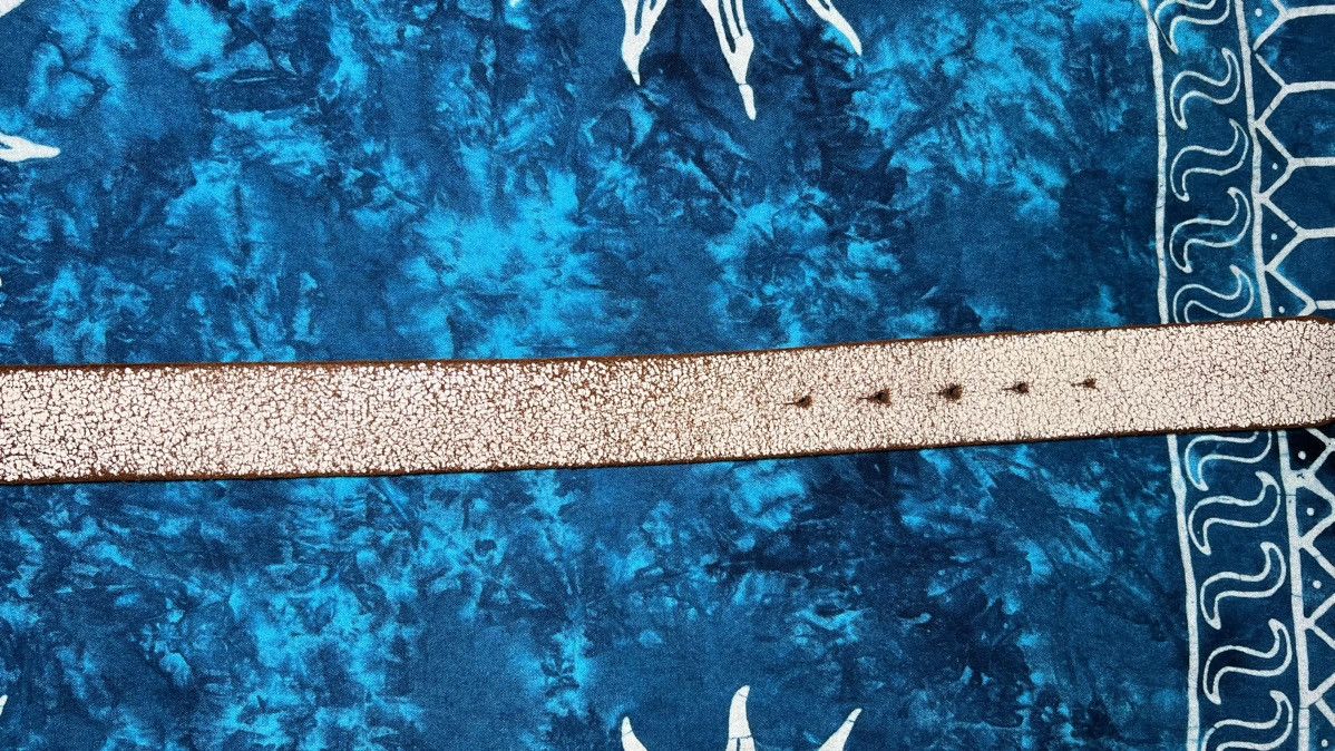 Vintage Vintage Avant Garde Vintage Leather Star belt Y2K Size 30 - 8 Thumbnail