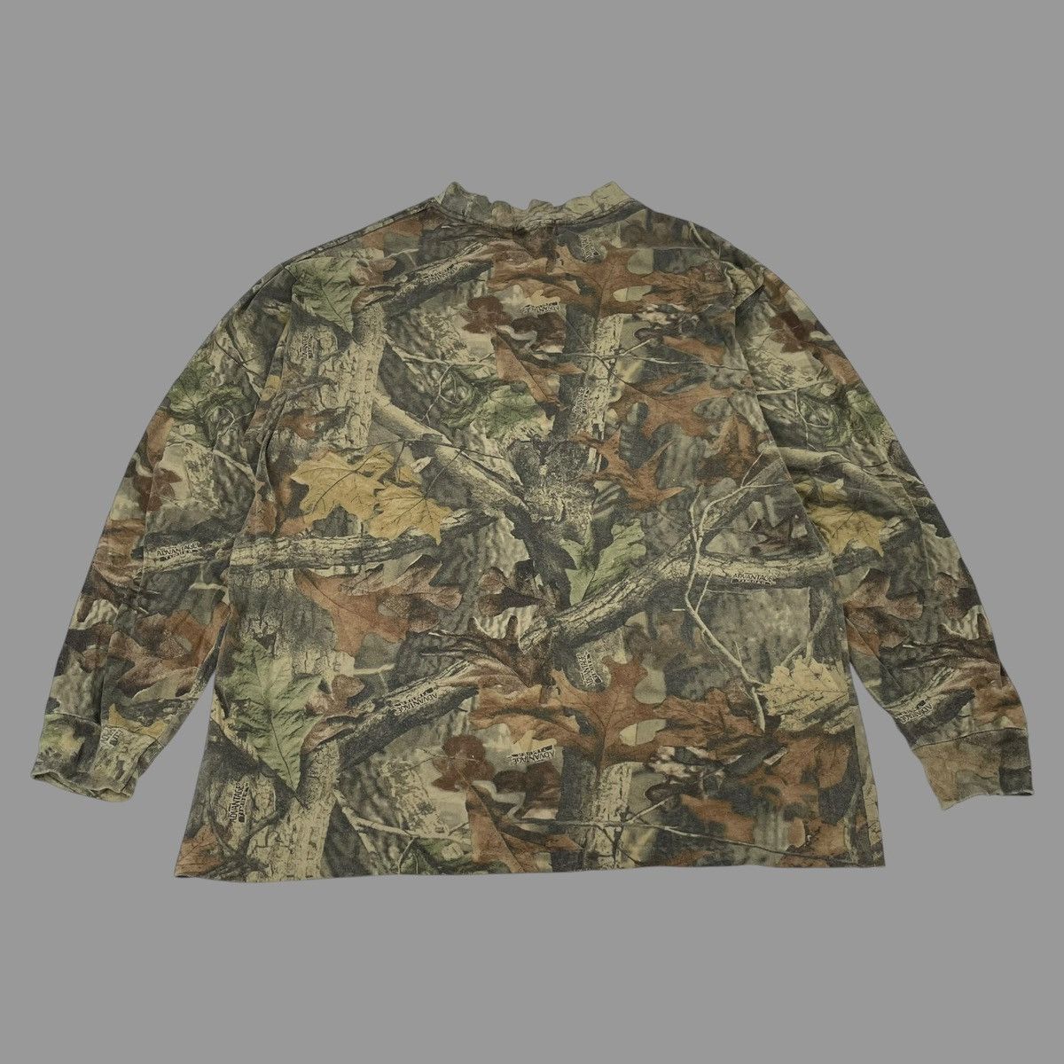 Vintage Vintage 90s single stitch long sleeve camo t shirt Size US XL / EU 56 / 4 - 3 Thumbnail
