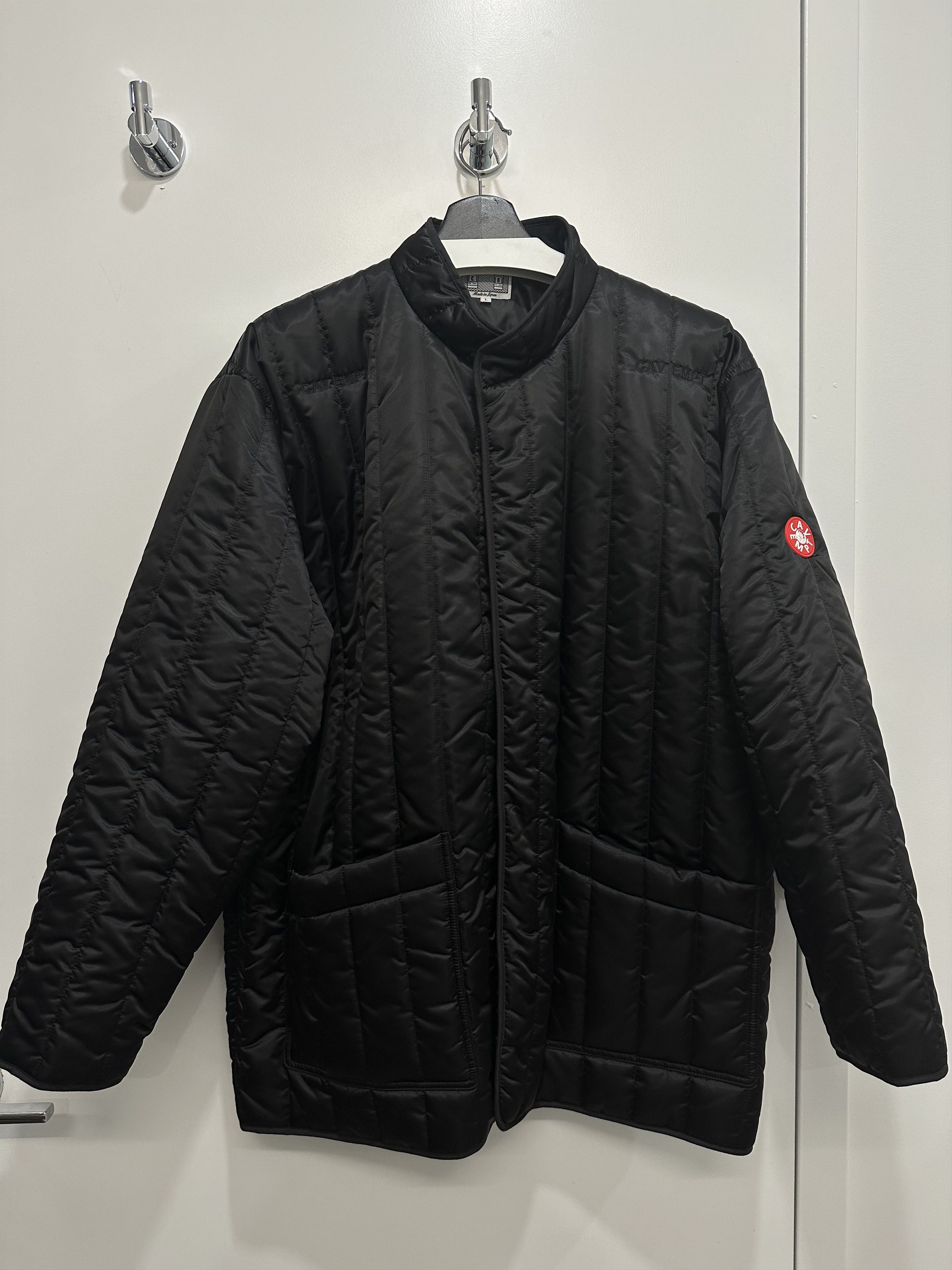Cav Empt *Final Drop* Cav Empt Quilt Covered Jacket - Black - L 