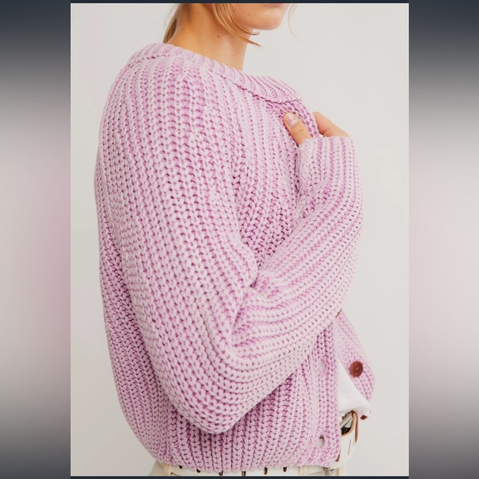 Free People 🎉LAST PIECE🎉Free People Sweet Nothing Cardi Size XL / US 12-14 / IT 48-50 - 5 Thumbnail