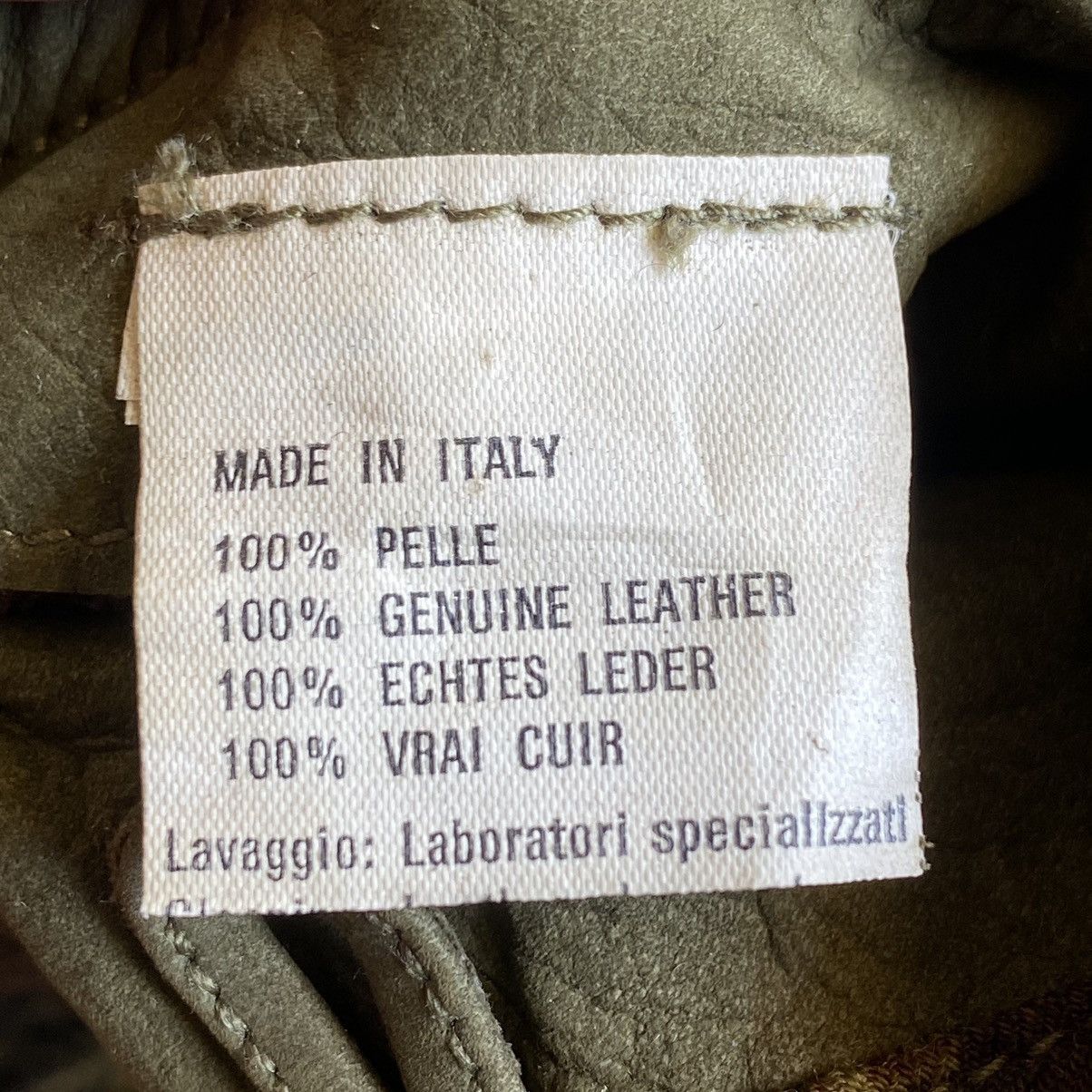 20471120 × Moreschi Moreschi Leather Jacket Size US M / EU 48-50 / 2 - 18 Thumbnail