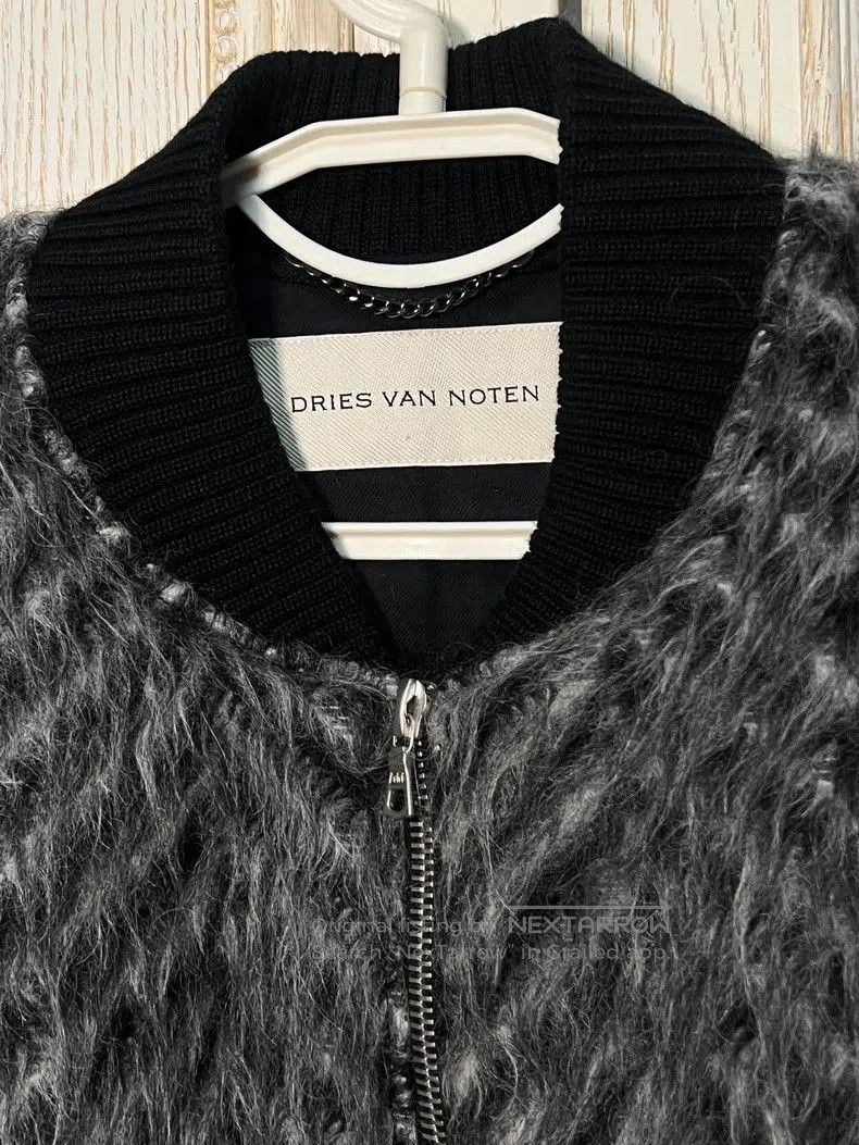 Dries Van Noten Dries Van Noten Colorblock Mohair Bomber. Size US L / EU 52-54 / 3 - 4 Thumbnail