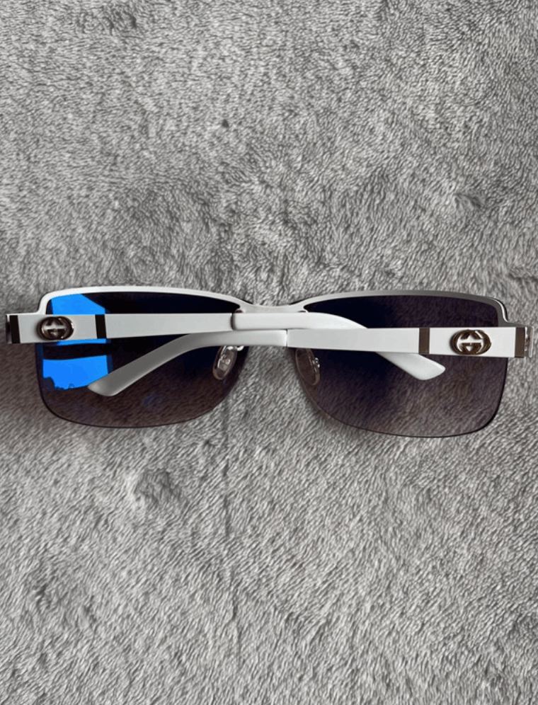 Gucci GUCCI Sunglasses GG4235 Wrap Shield Metal Mask Tom Ford Size ONE SIZE - 2 Thumbnail