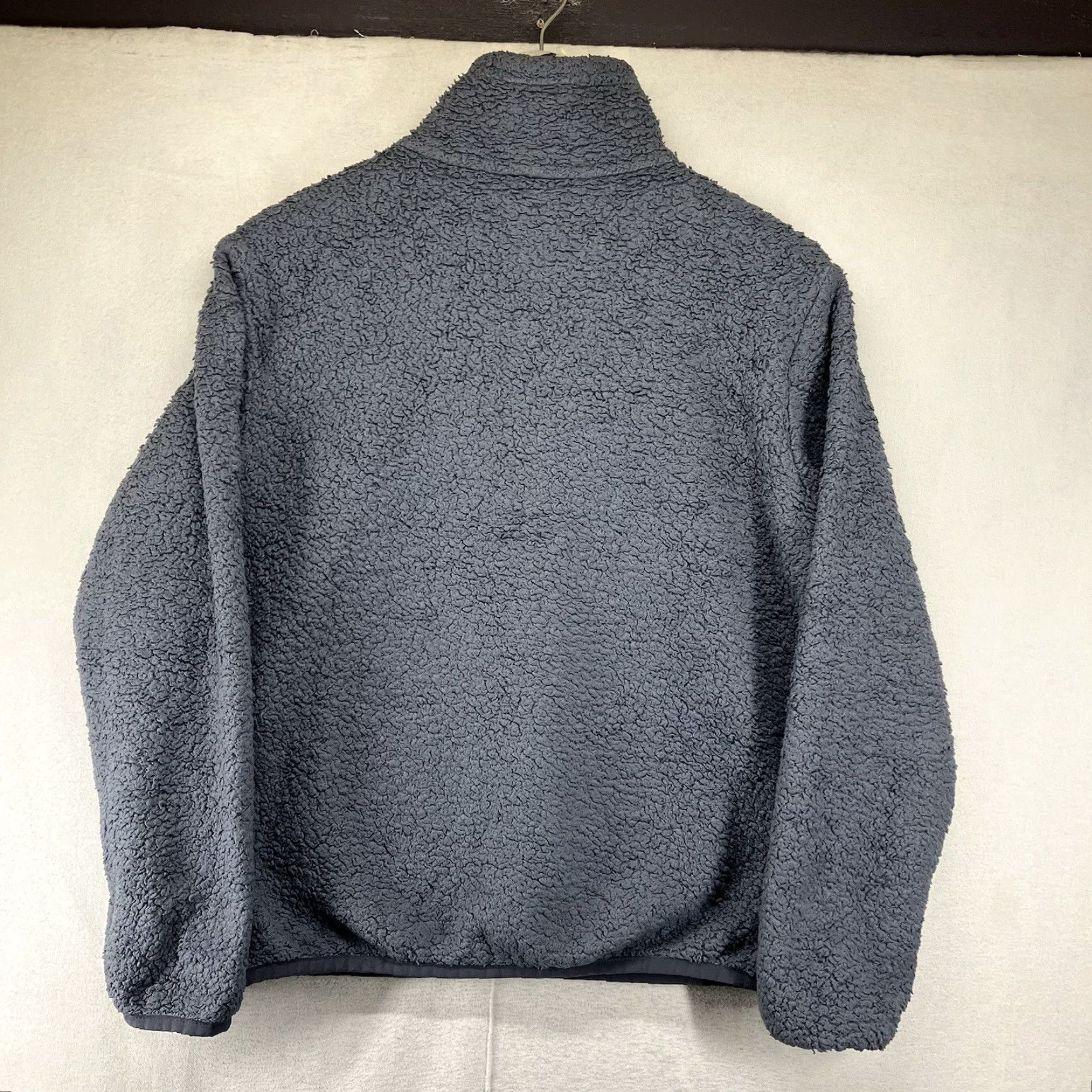 Patagonia Patagonia Mens Gray Sherpa Fleece 1/2 Zip Pullover Sweatshirt Long Sleeve Mock Neck Logo Outdoor Retro Athletic Fit S Regular Size US S / EU 44-46 / 1 - 2 Thumbnail