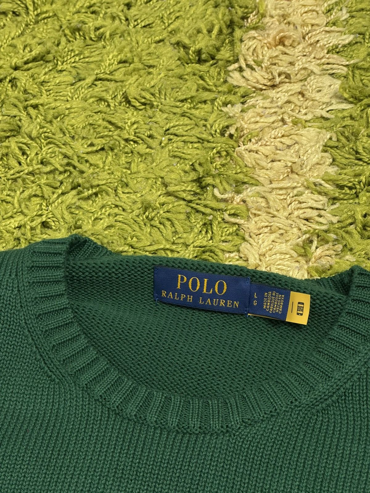 Polo Ralph Lauren × Ralph Lauren × Vintage Mens Sweater Polo Ralph Lauren Vintage Size L Size US L / EU 52-54 / 3 - 4 Thumbnail