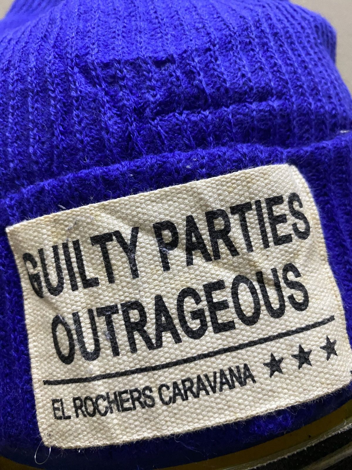 Wacko Maria Vintage Rare Guilty Parties Outrageous Beanie Headwear Size ONE SIZE - 2 Thumbnail