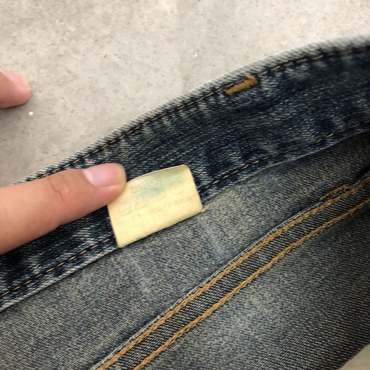 Japanese Brand Vintae Bluejam Poem flare jeans 🍒 Size US 33 - 10 Thumbnail