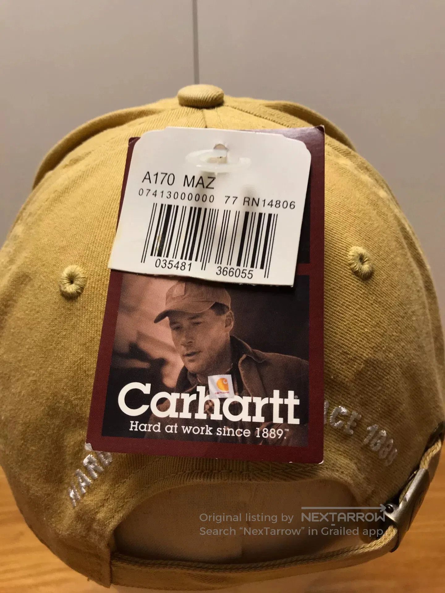 Carhartt Carhartt A170 MAZ Baseball Cap. Size ONE SIZE - 7 Thumbnail