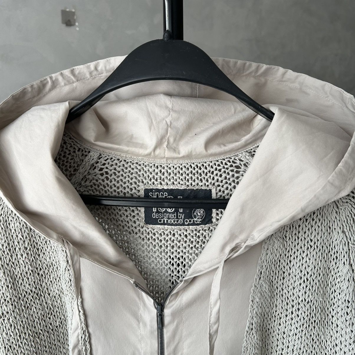 Annette Gortz Anette Gortz Linen Blend Mesh Knit Zip Hoodie Jacket M Size M / US 6-8 / IT 42-44 - 6 Thumbnail