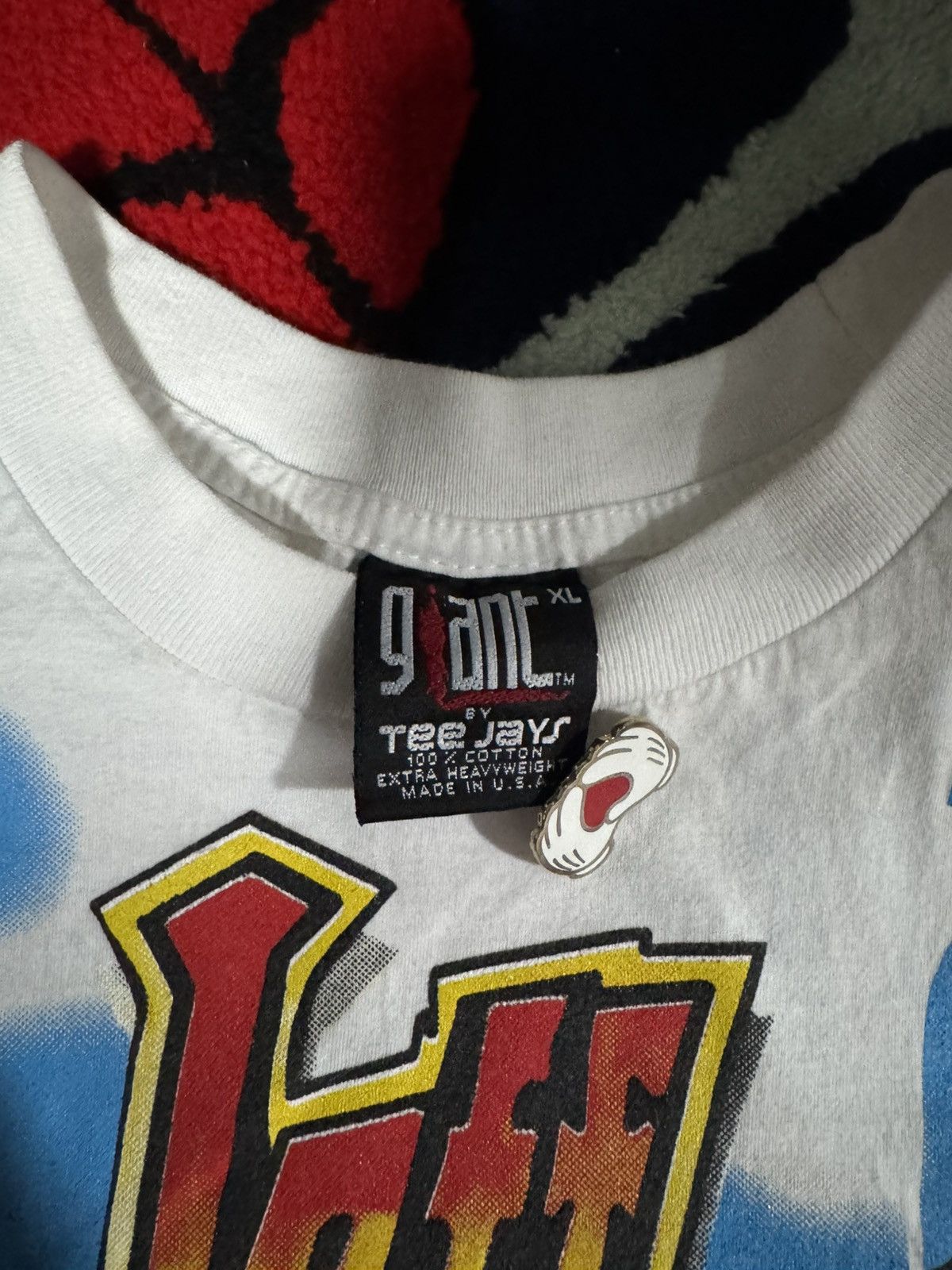 NASCAR VTG 1993 Jeff Gordon Bugs Bunny NASCAR AOP Shirt Size US XL / EU 56 / 4 - 2 Thumbnail