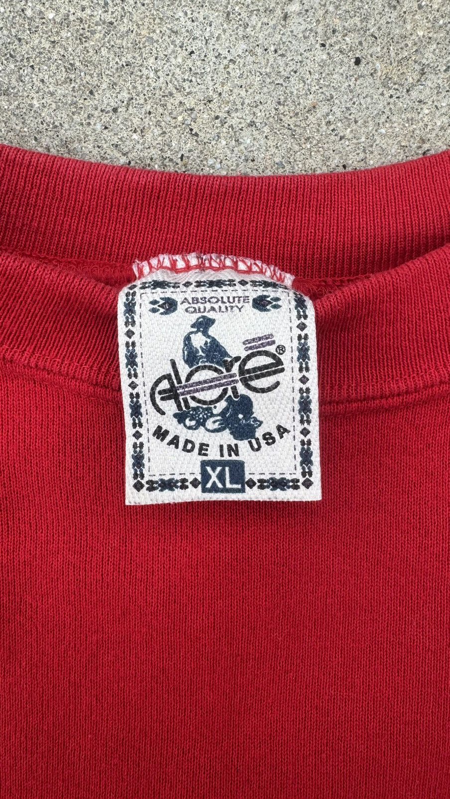 Other 90s Alore Marines red crewneck heavyweight cotton Size XL Size US XL / EU 56 / 4 - 3 Thumbnail