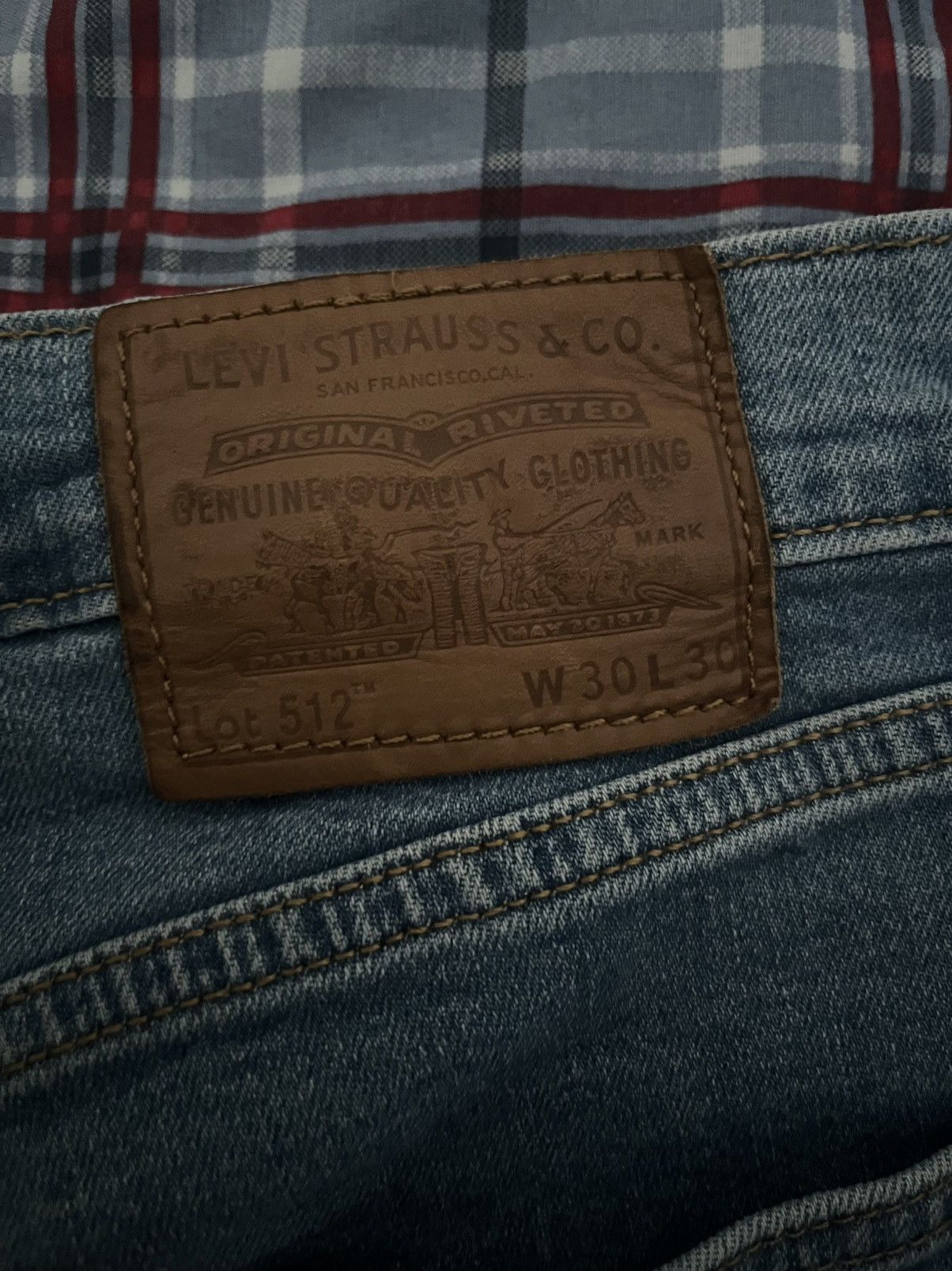 Levi's Levis 512 Pants Size US 30 / EU 46 - 5 Thumbnail