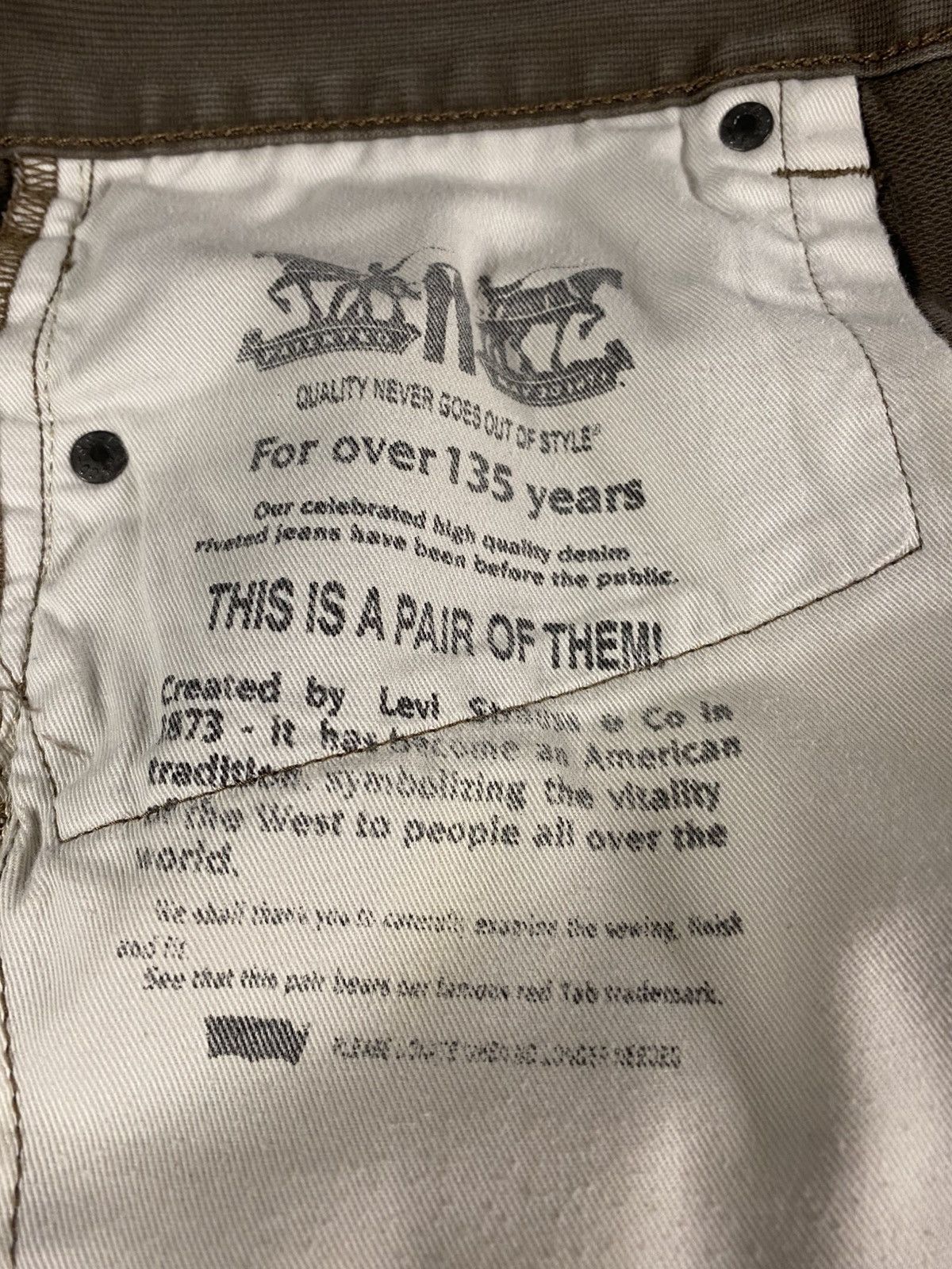 Levi's Vintage Clothing Vintage Levi’s 513 Pants Size US 36 / EU 52 - 9 Thumbnail